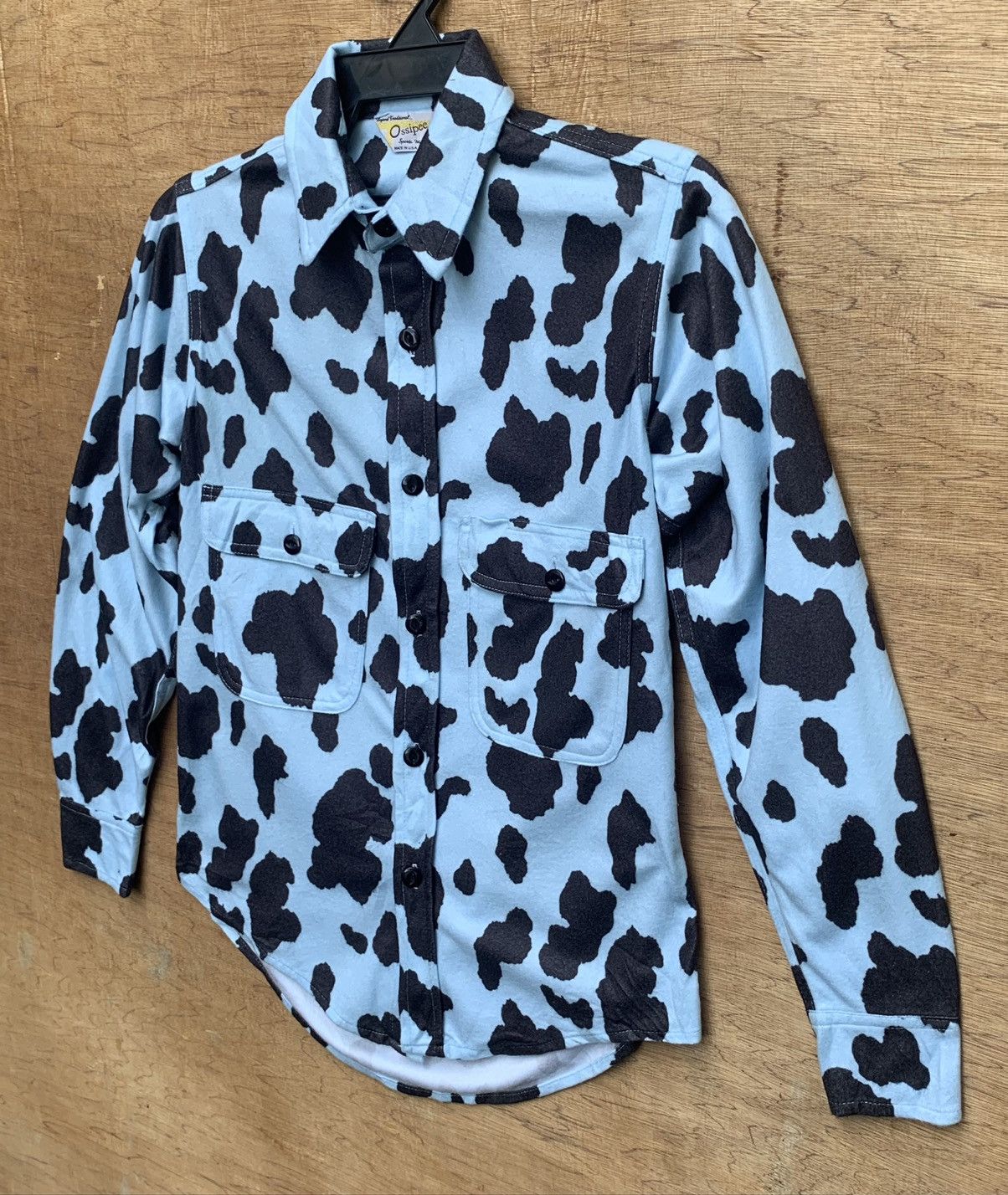 Vintage Vintage Ossipee Cow Camo Button Ups Shirt Made In USA Size US S / EU 44-46 / 1 - 5 Thumbnail