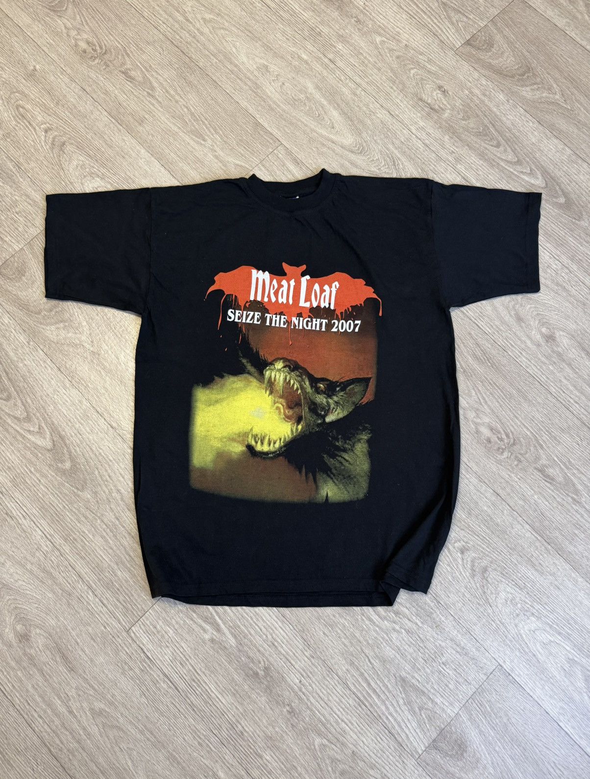 Band Tees 🔷Vintage Meat Loaf 2007 T-shirt🔷 Size US XL / EU 56 / 4 - 1 Thumbnail