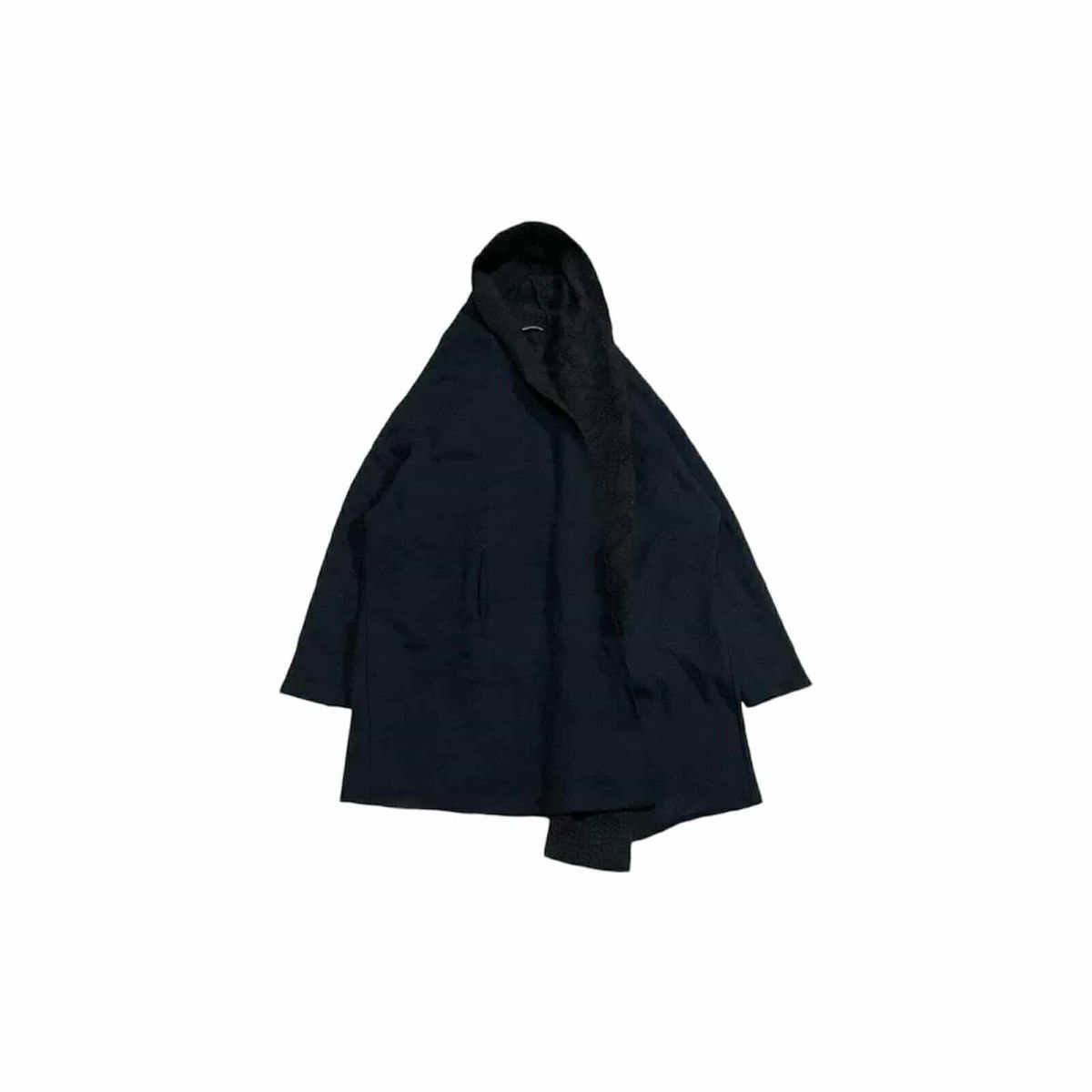 Designer × Japanese Brand 🔥Mizuiro Ind Wool Asymmetric Diagonal Cloaks Jacket Goth Size US L / EU 52-54 / 3 - 4 Thumbnail
