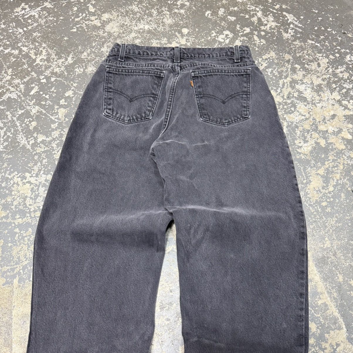 Levi's Vintage Levi’s 560 Baggy Fit Black Orange Tab Denim Jeans Size US 30 / EU 46 - 10 Thumbnail