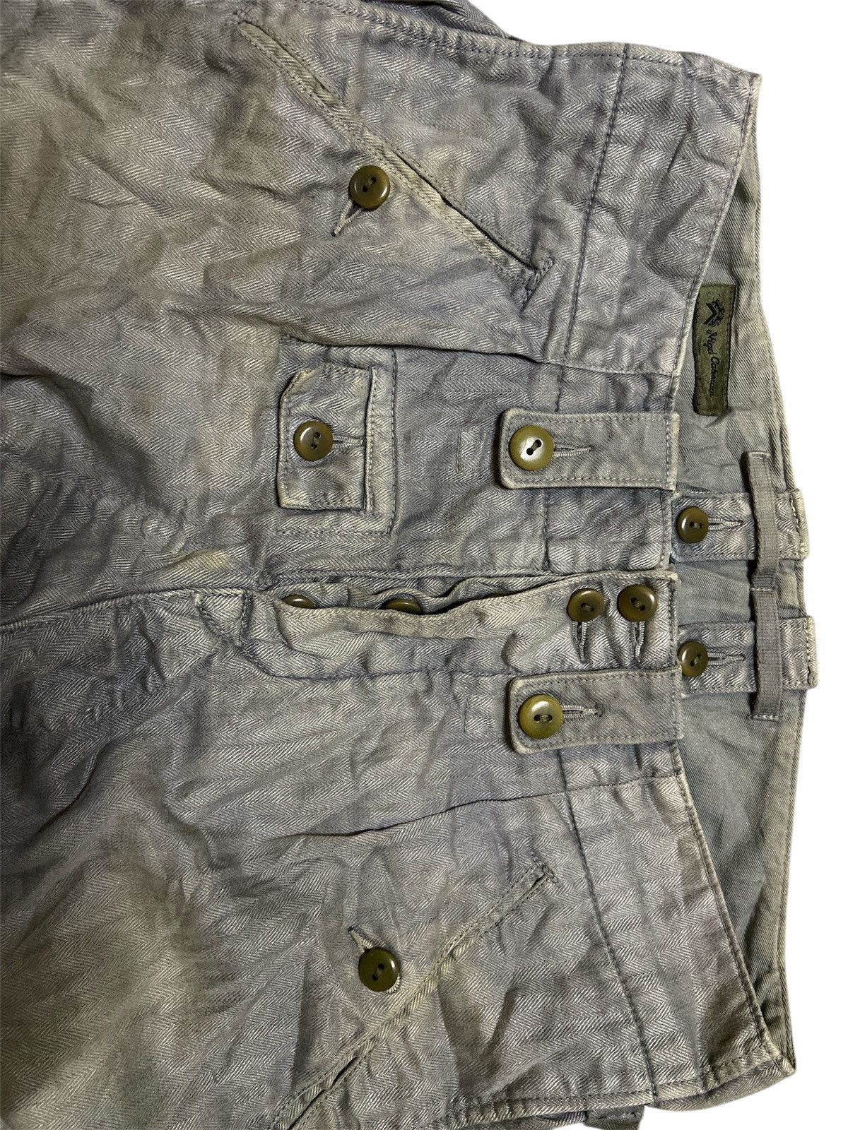 Nigel Cabourn Nigel Carbourn Heringbone Cargo Multipocket Size US 34 / EU 50 - 4 Thumbnail