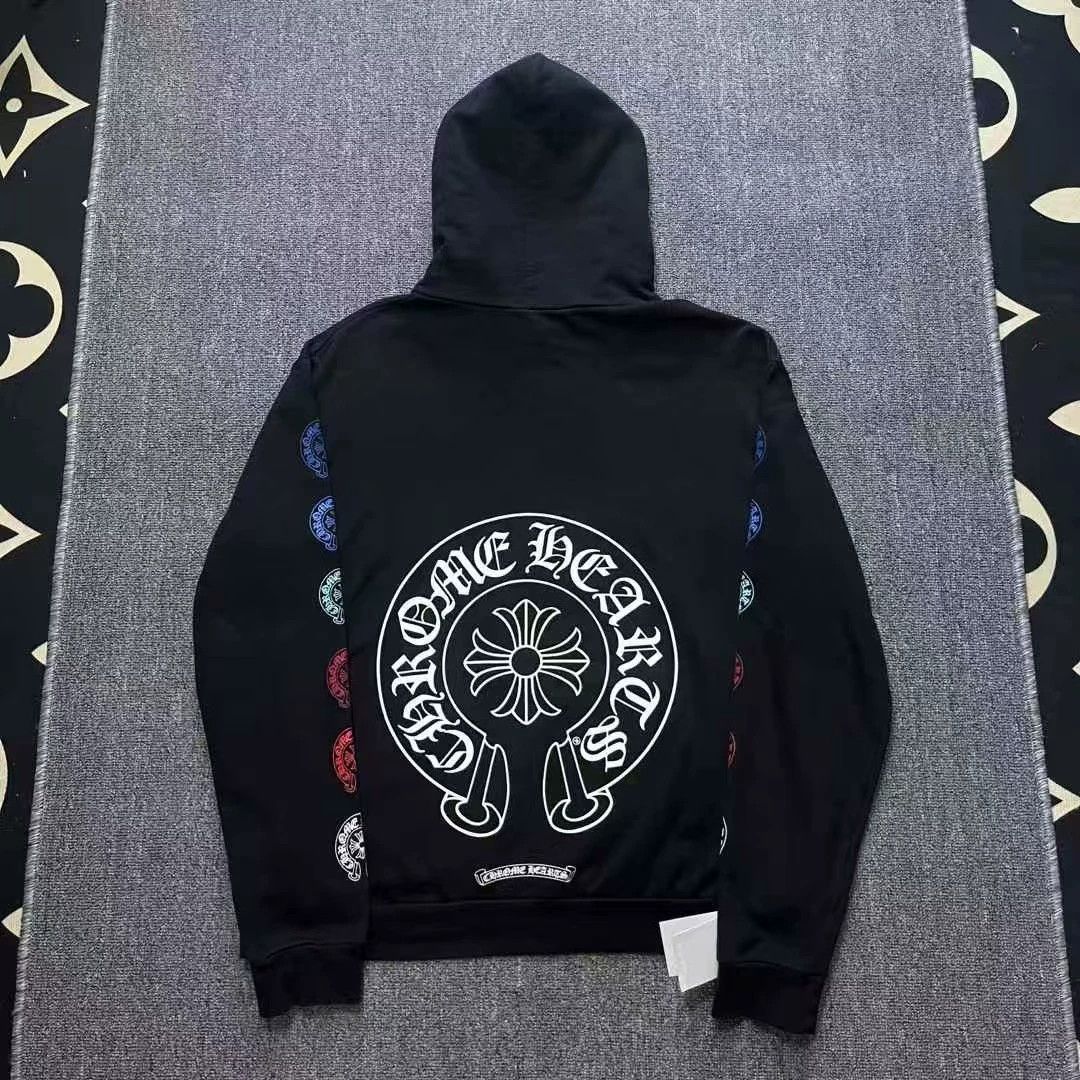 Chrome Hearts Chrome Hearts Colorful HorseshoeHooded Sweatshirt Size S / US 4 / IT 40 - 2 Thumbnail