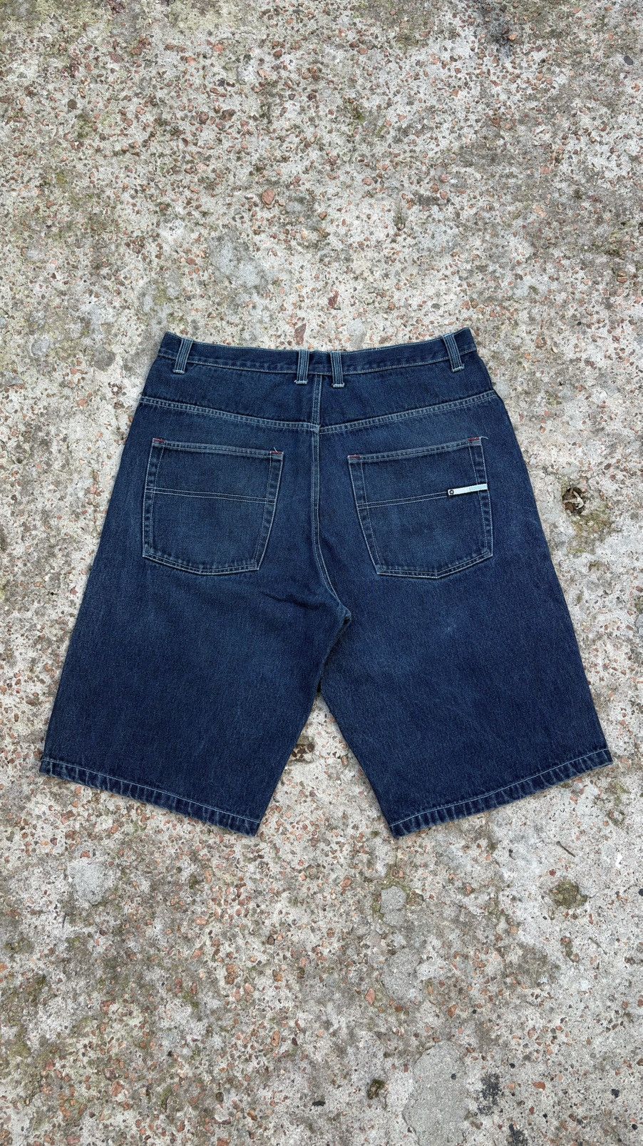 Southpole Vtg Southpole Baggy Denim Jorts Embroidered Hip Hop Y2K 38 Size US 38 / EU 54 - 1 Thumbnail
