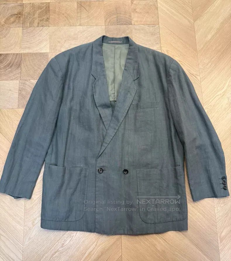 Comme des Garcons Comme Des Garcons Three-button linen jacket Size US S / EU 44-46 / 1 - 1 Thumbnail