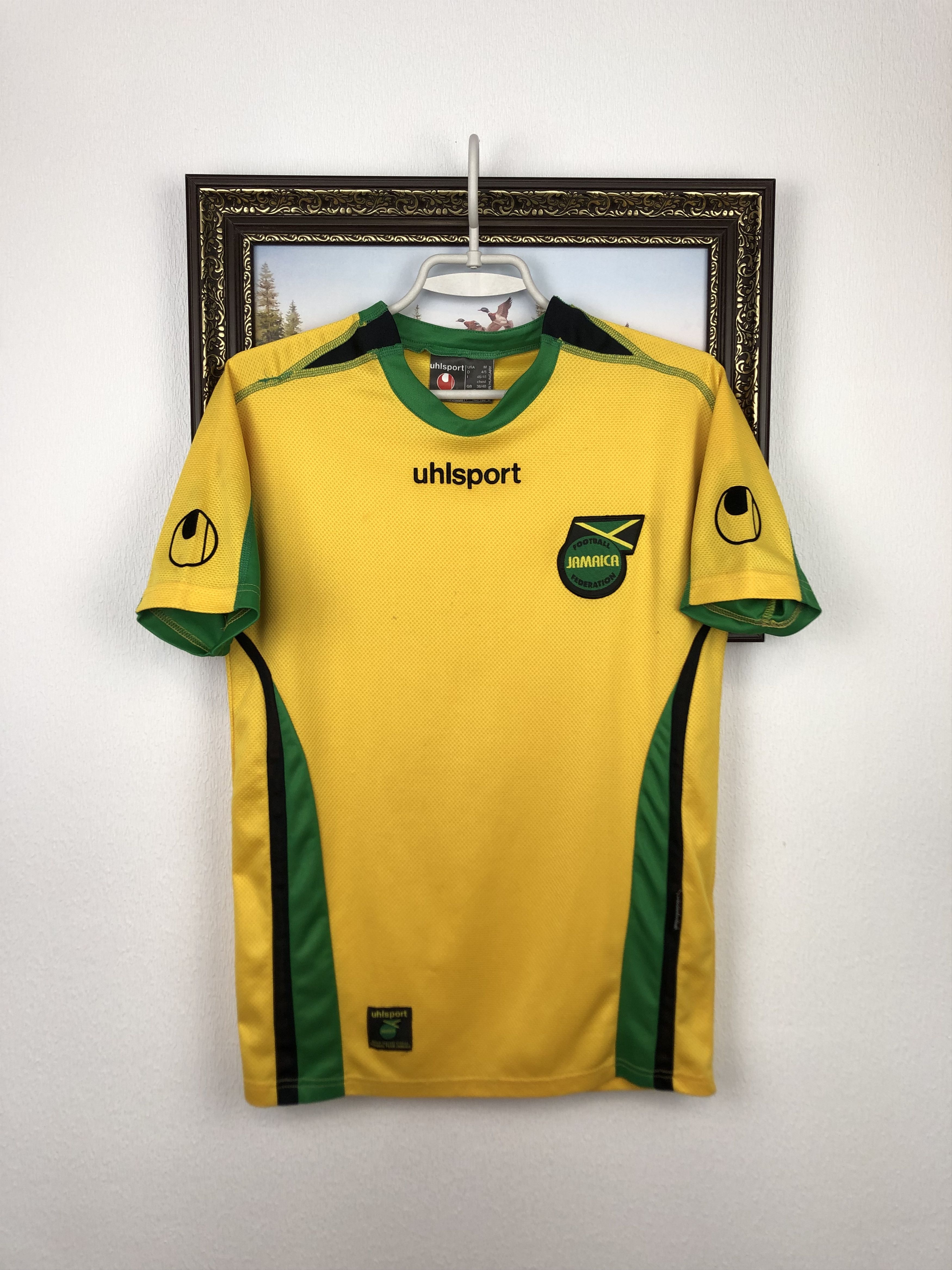 Vintage Jamaica football shirt 2005 Soccer Mens Jersey Slim Fit Size US M / EU 48-50 / 2 - 1 Thumbnail