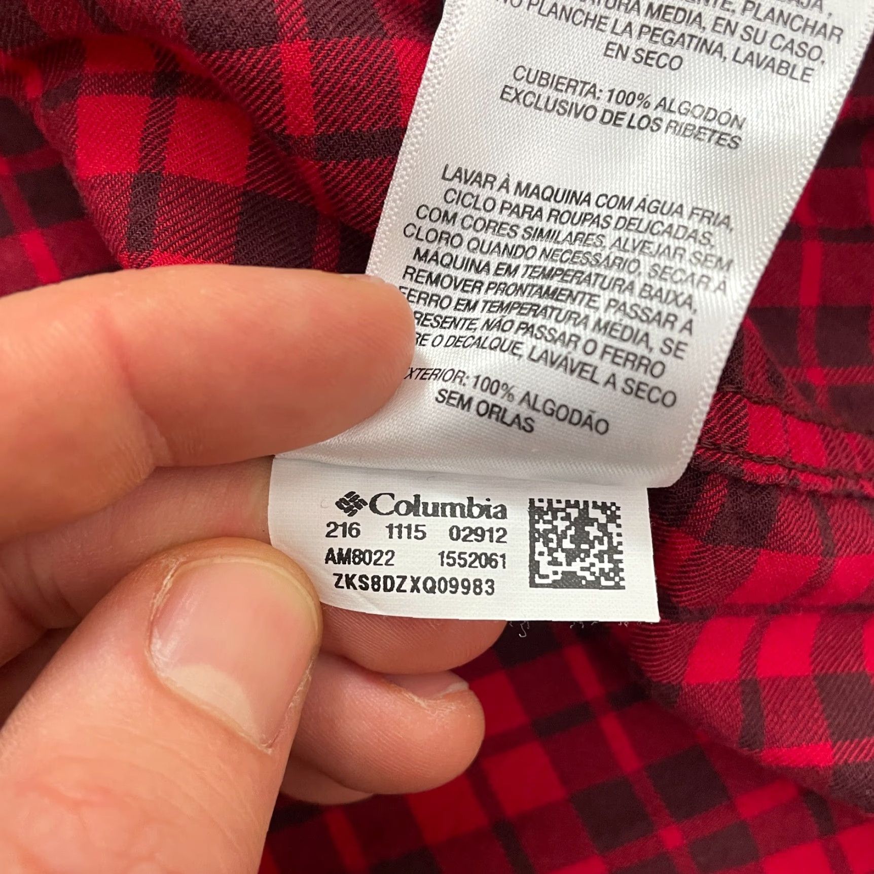 Vintage Columbia Out And Back Flannel Shirt Men’s XL Red Plaid Long Sleeve Casual Button-Up Outdoor Fishing Size US XL / EU 56 / 4 - 7 Thumbnail