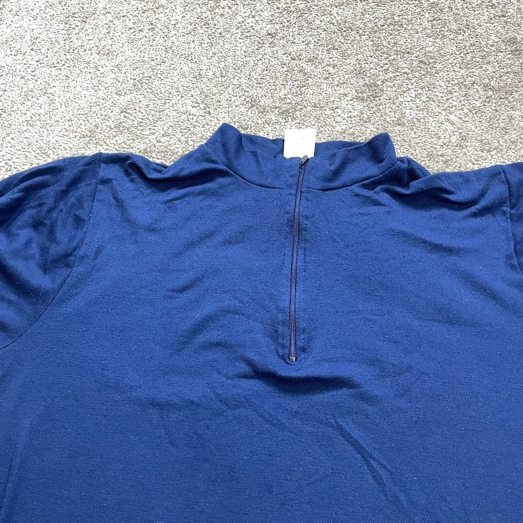 Vintage REI Active Jacket Mens Large Blue 1/4 zip Lightweight Mock Neck Long Sleeve Size US L / EU 52-54 / 3 - 2 Thumbnail