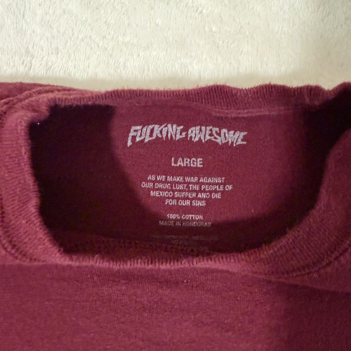 Fucking Awesome Fuckingawesome Fingers T-Shirt Size US L / EU 52-54 / 3 - 3 Thumbnail