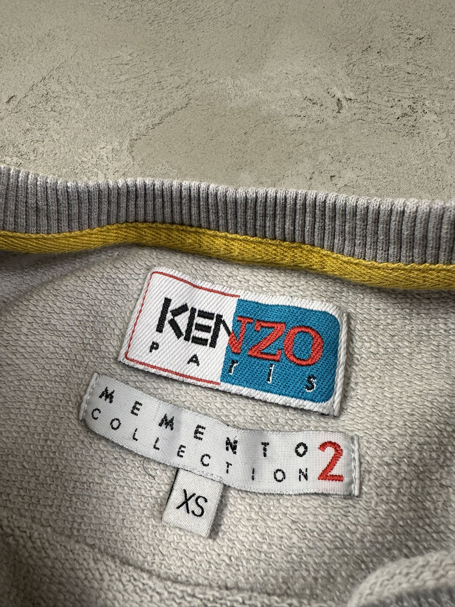 Designer × Kenzo × Vintage Vintage Kenzo Tiger Logo Spellout Boxy Crewneck Size XS / US 0-2 / IT 36-38 - 14 Thumbnail