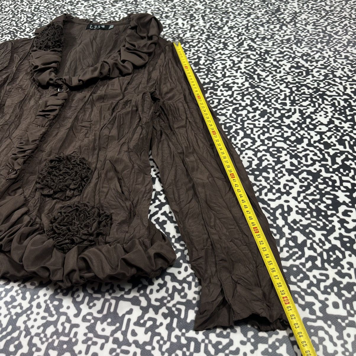 Japanese Brand Vintage Y2K L33 Ruffled Boho Japanese Style Blouses Shirt Size XL / US 12-14 / IT 48-50 - 15 Thumbnail