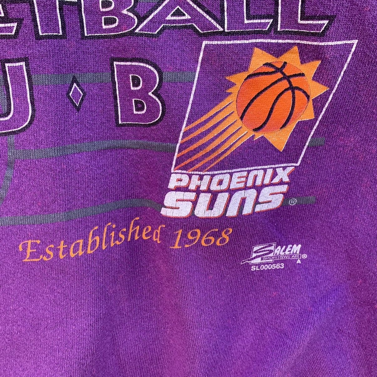 NBA 90s Phoenix Suns Basketball Sweatshirt Distressed Stain Size US XL / EU 56 / 4 - 5 Thumbnail