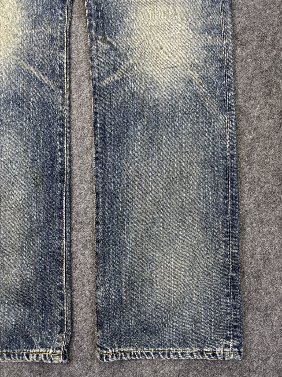 Edwin 💥Wide💥Sick Edwin 451 Mud Wash Raw Fades Denim F954 Size US 35 - 7 Thumbnail