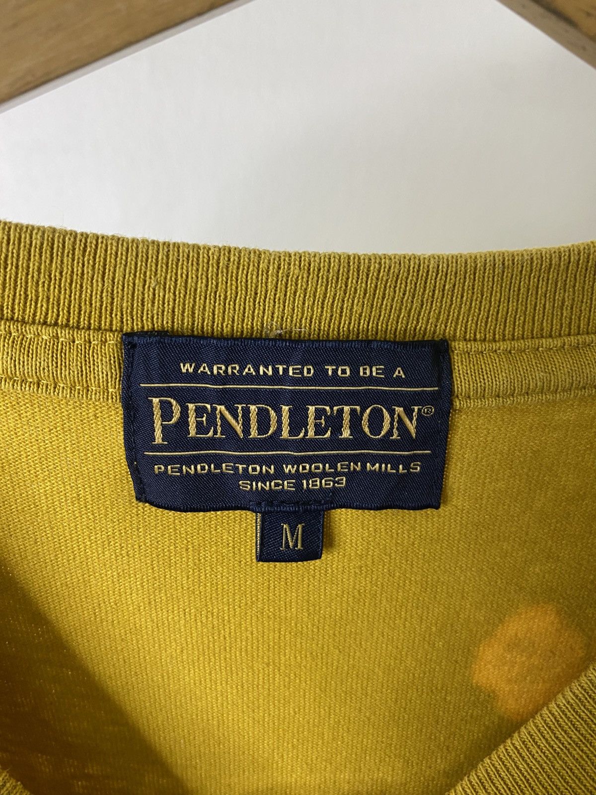 Pendleton Y2K Pendleton Navajo Native Motive Big Logo T Shirt Size US XL / EU 56 / 4 - 3 Thumbnail