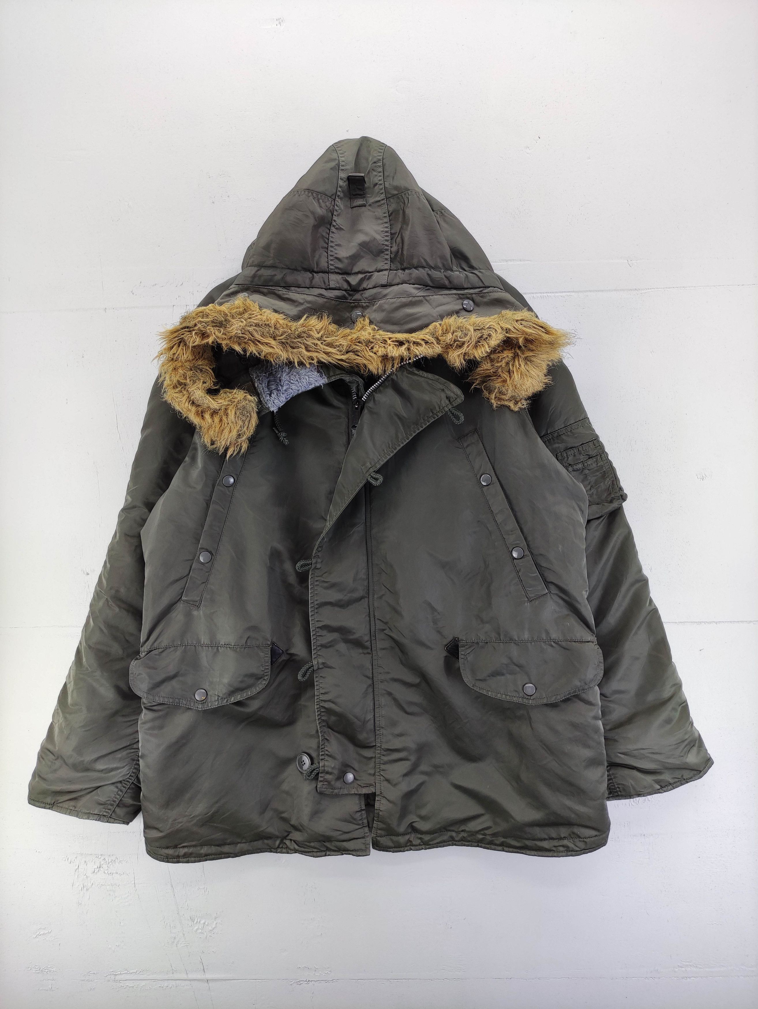 Alpha Industries Alpha Industries Bomber Jacket Type N-3B Hoodie Zipper Size US XXL / EU 58 / 5 - 1 Thumbnail