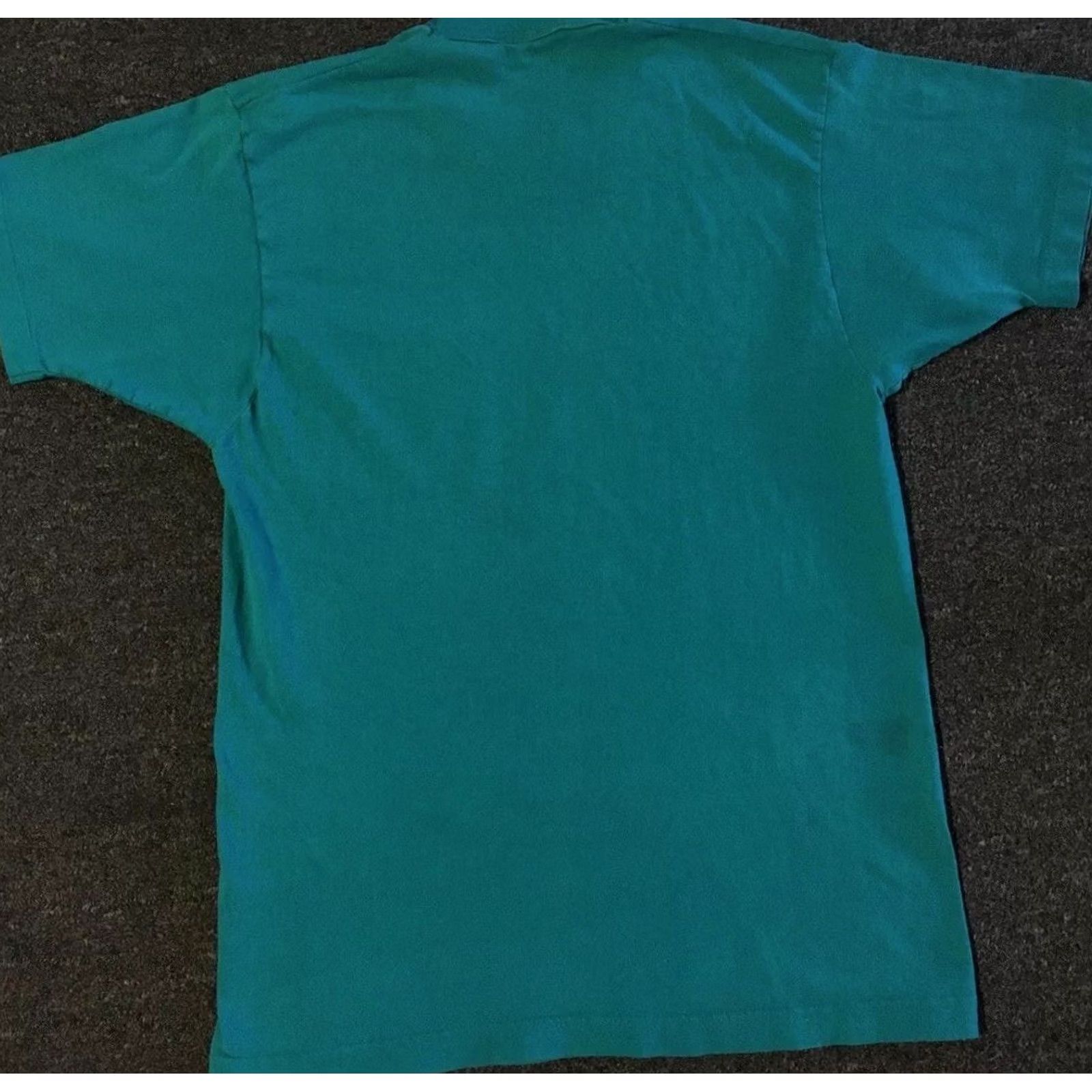 Vintage VINTAGE Shirt Green USA Biker Punk Skate Surf Track PE 80s 90s Grunge Distress S M Size US S / EU 44-46 / 1 - 2 Thumbnail