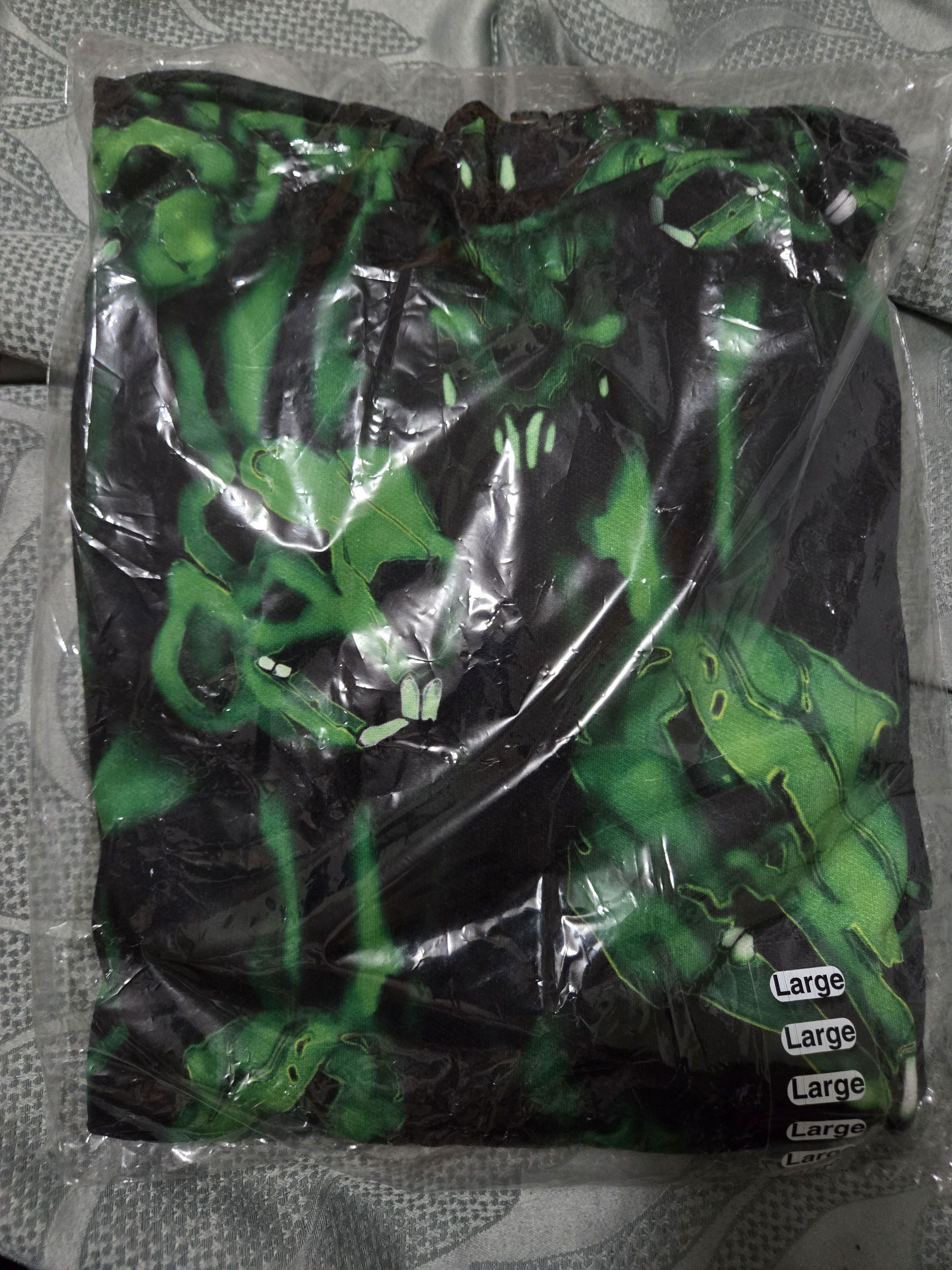 Icy Rabbit Icy rabbit green skulls hoodie Size US L / EU 52-54 / 3 - 2 Thumbnail