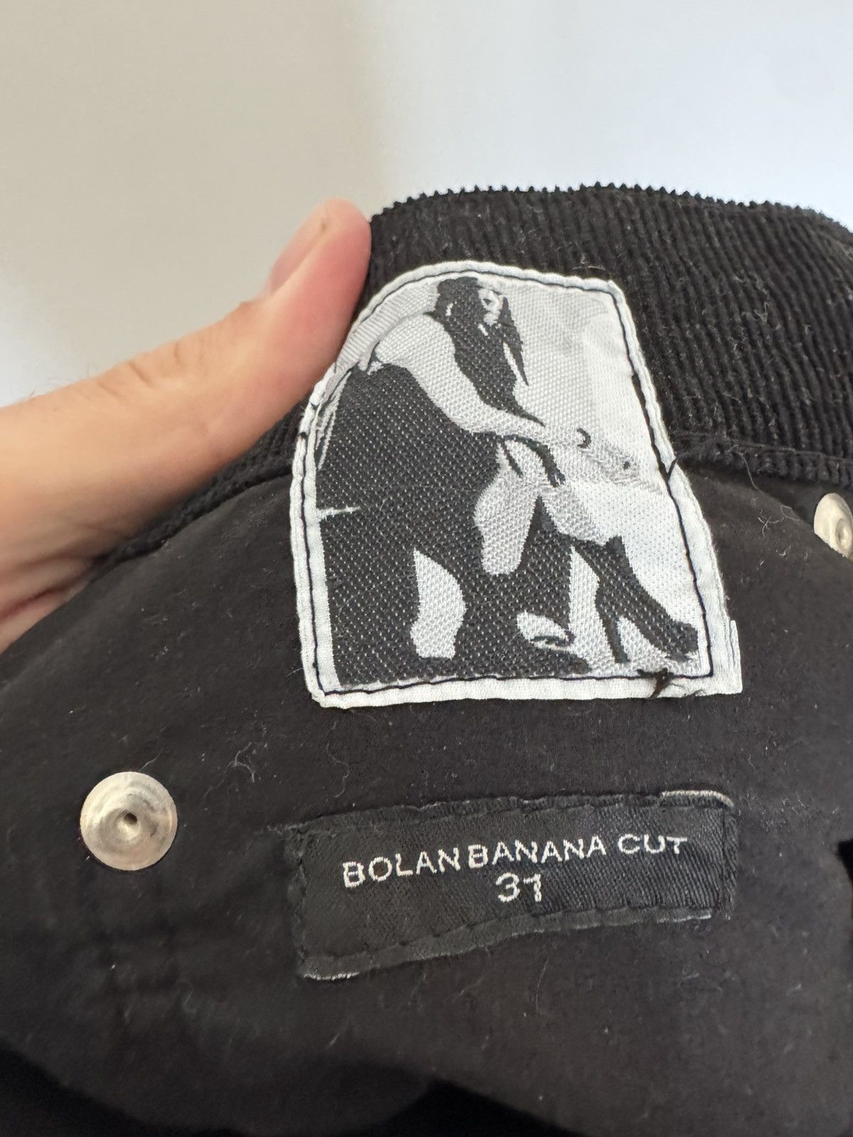 Rick Owens Corduroy Bolan Banana Trousers Size US 31 - 3 Thumbnail