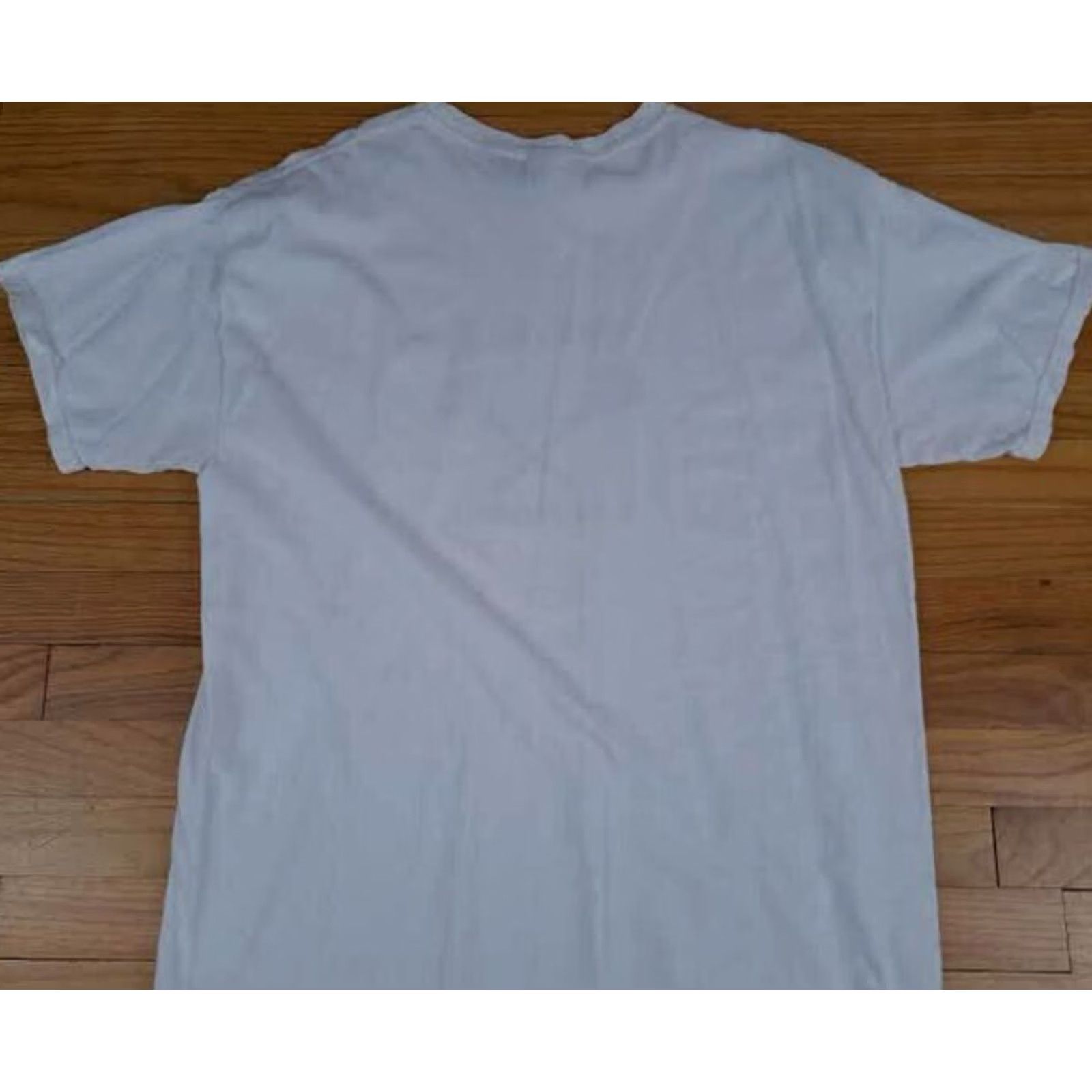 Hanes VINTAGE Hanes Mens XL White Duke Lacross Cotton Heavyweight size Size US XL / EU 56 / 4 - 4 Thumbnail