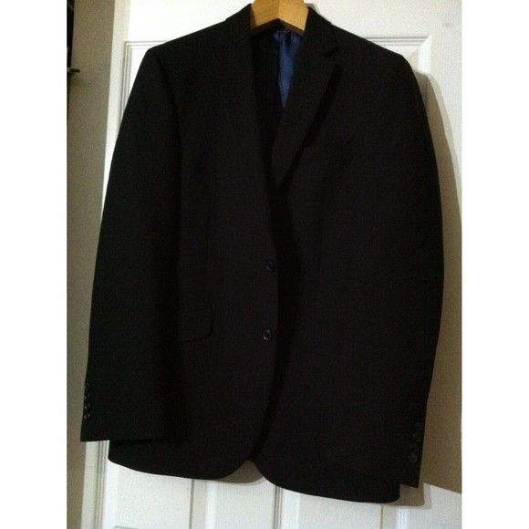 Billy London BILLY LONDON MENS NEW POLYESTER BLEND SPORT COAT BLAZER 38R Size 38R - 1 Thumbnail