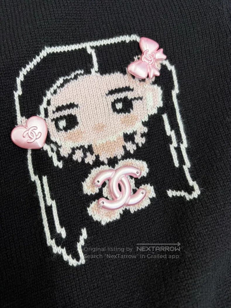 Chanel Chanel Cartoon graffiti top cardigan coat Size XS / US 0-2 / IT 36-38 - 3 Thumbnail