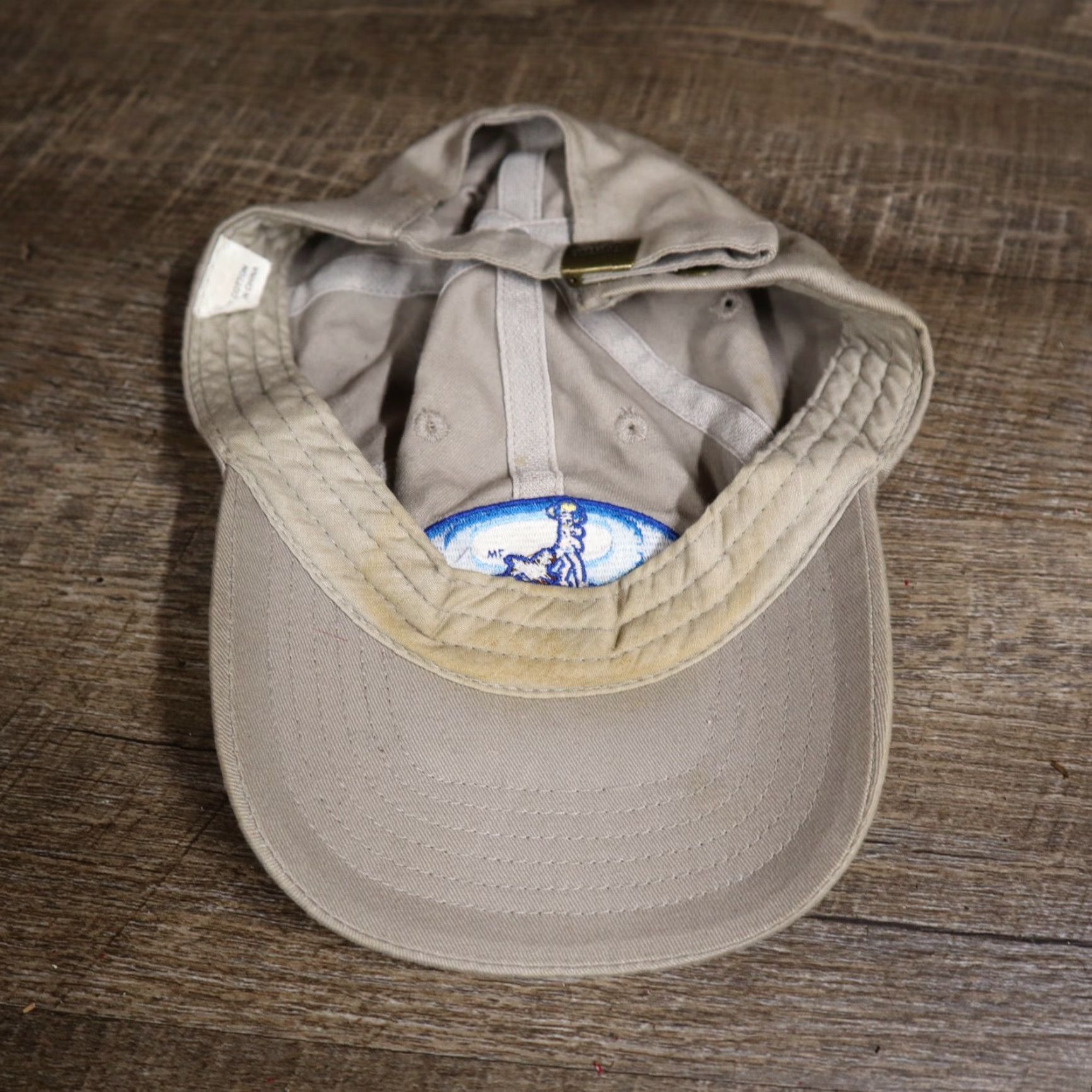 Bally Coppertone Hat Ball Cap Adjustable Khaki Unisex Adults Coppertone Pattern Embroidered Casual Men’s Women’s Size ONE SIZE - 6 Thumbnail