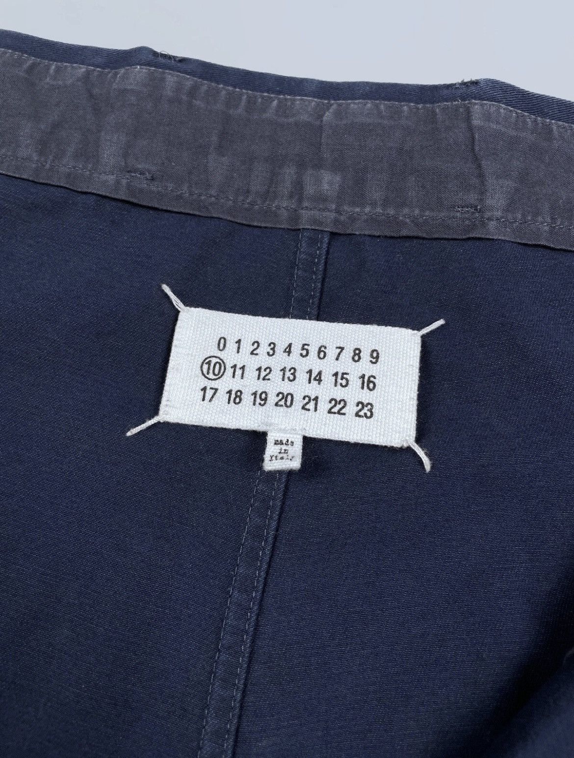 Maison Margiela Maison Martin Margiela Baggy Navy Pants Adjustable Waist 52 Size US 34 / EU 50 - 13 Thumbnail