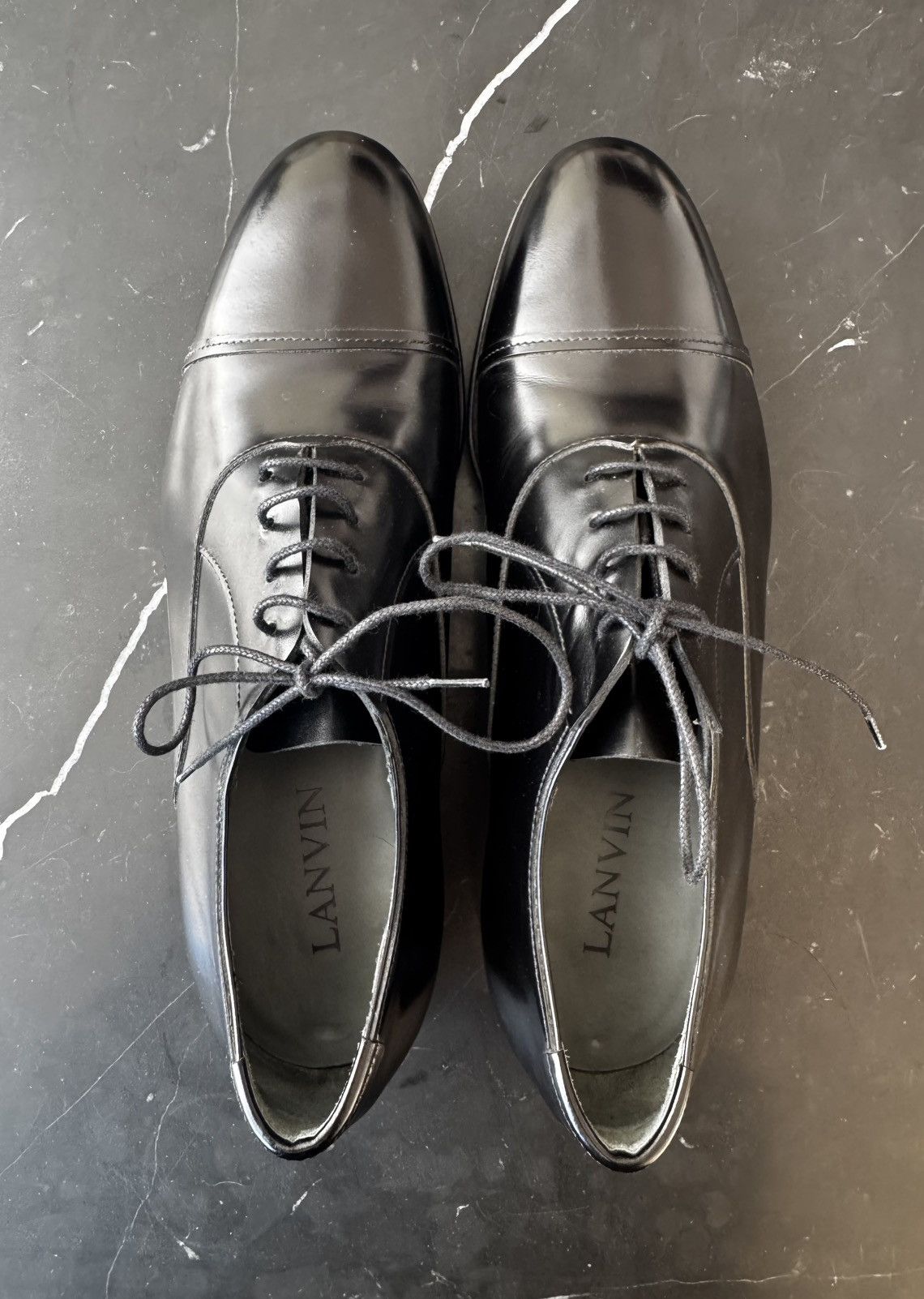 Lanvin Lanvin Oxford Leather Shoes NIB Size US 7 / EU 40 - 2 Thumbnail
