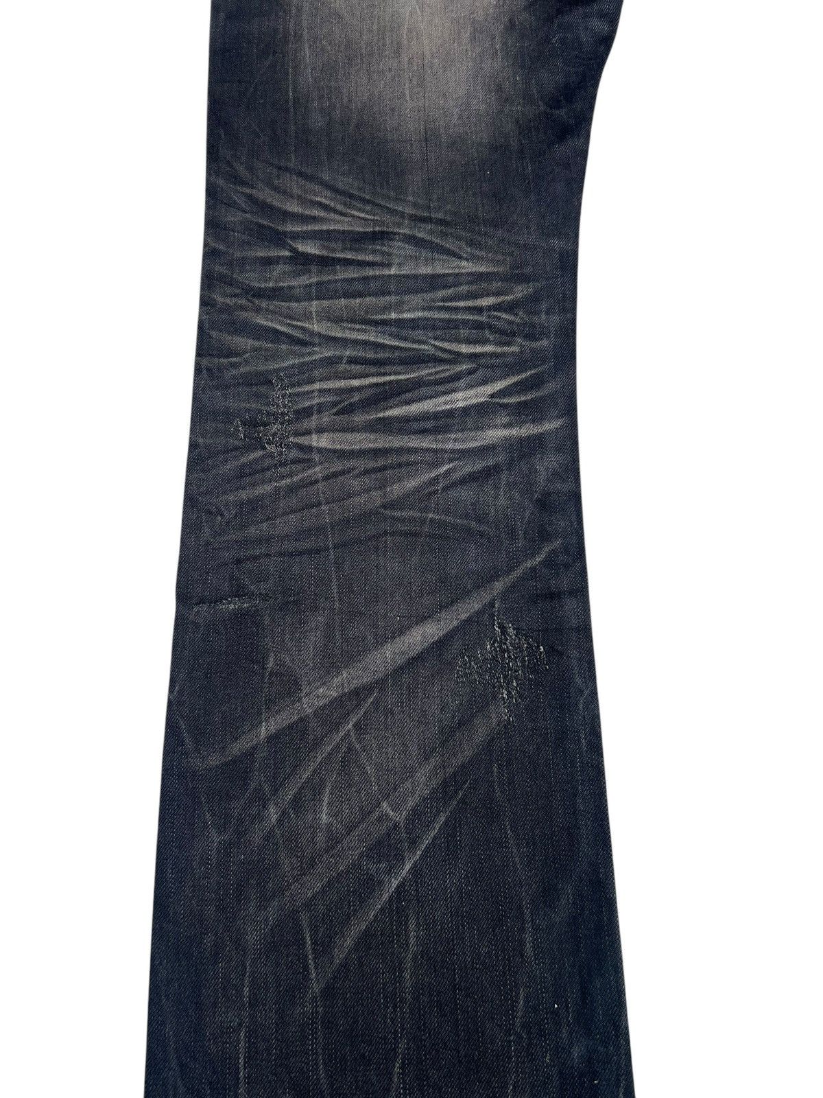 14th Addiction Mud Waxed Clawmark Denim Semantic Design Skulls Jeans Size US 30 / EU 46 - 17 Thumbnail