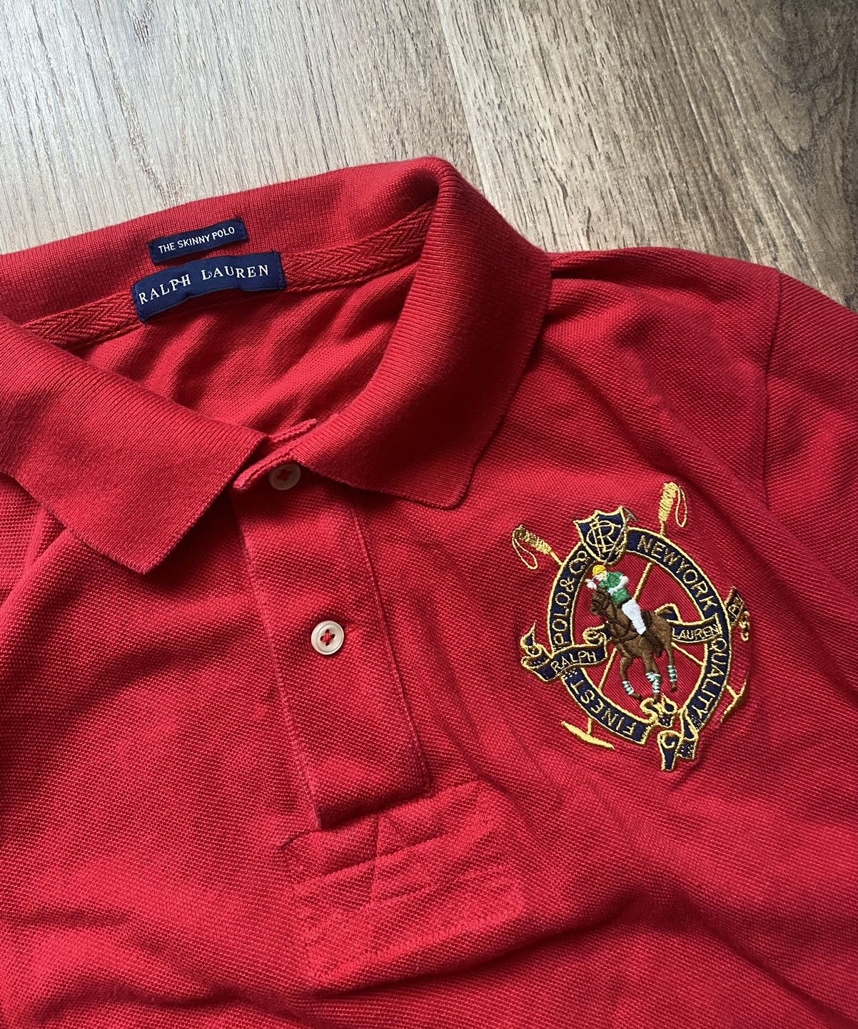 Polo Ralph Lauren × Vintage Vintage Polo Ralph Lauren New York rugby polo shirt Size US S / EU 44-46 / 1 - 3 Thumbnail