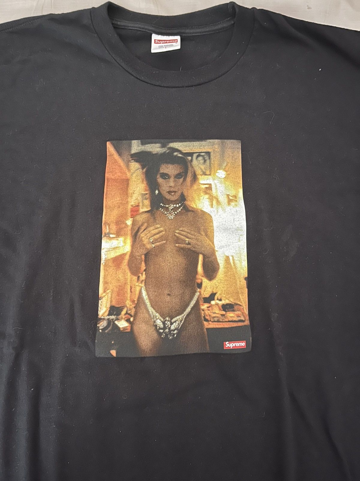 Supreme Black Supreme T shirt Size US L / EU 52-54 / 3 - 1 Thumbnail