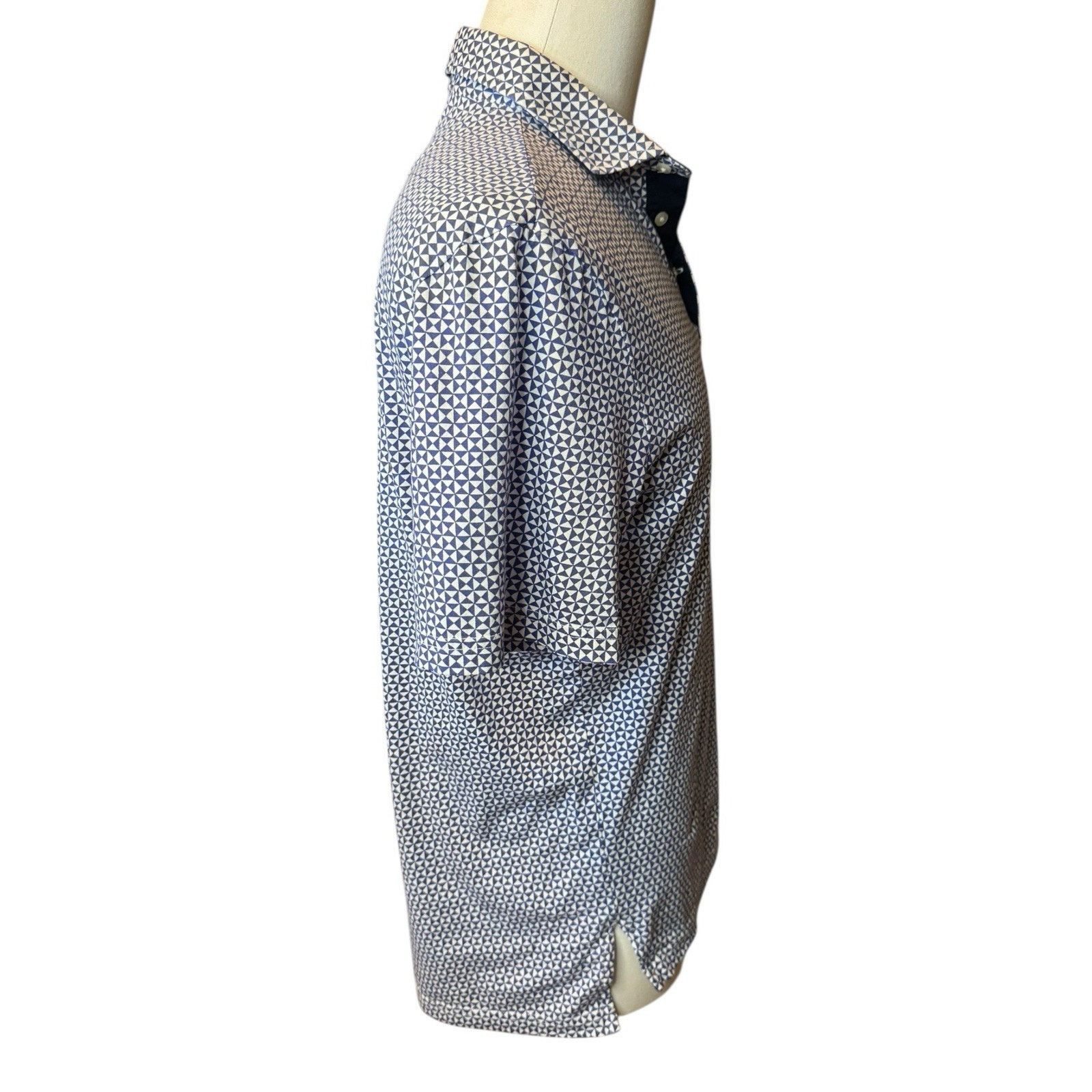 Polo Ralph Lauren Ralph Lauren Polo Golf Geometric Soft Sport Shirt Blue Size US M / EU 48-50 / 2 - 7 Thumbnail