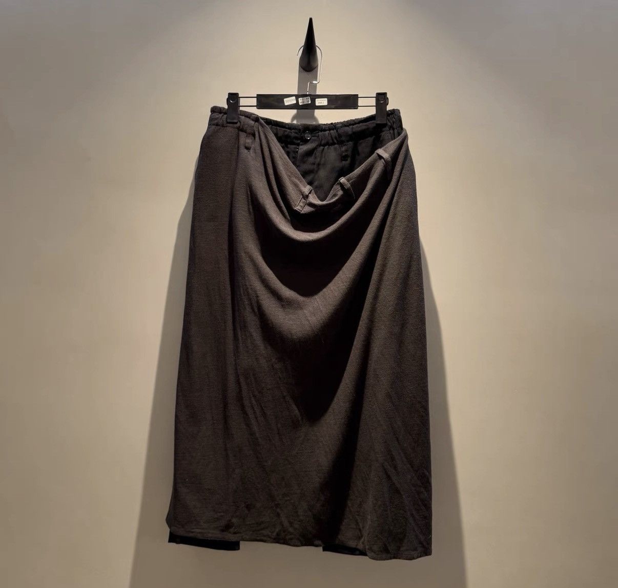 Rick Owens Yohji Yamamoto Wool, Cotton & Linen Paneled Skirt Pants Size US 32 / EU 48 - 3 Thumbnail