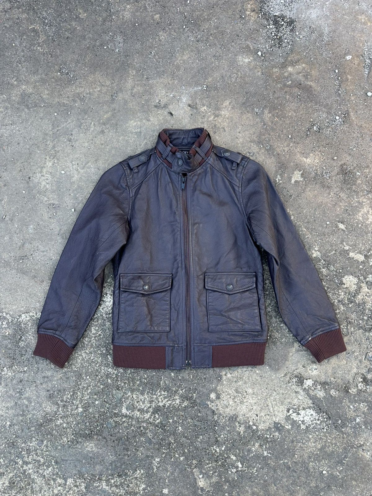 Hysteric Glamour Hysteric Glamour - Leather Flight/Bomber Jacket Size US L / EU 52-54 / 3 - 1 Thumbnail