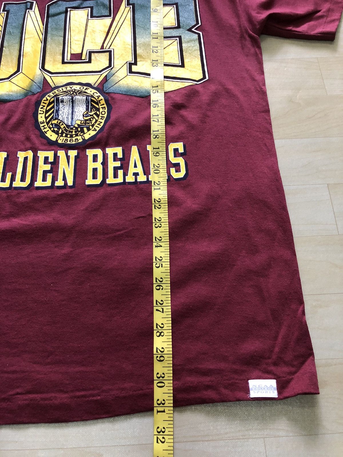 NCAA × Vintage Vintage UCB University of California UCLA Golden Bears tee Size US L / EU 52-54 / 3 - 6 Thumbnail