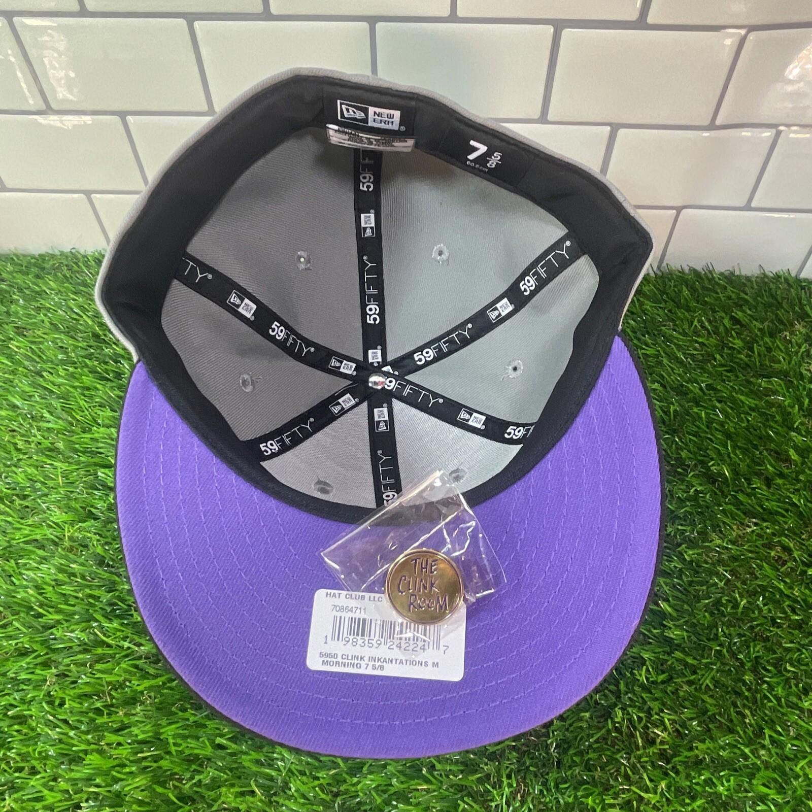 New Era The Clink Room "Inkantations" New ERA 59 Fifty Fitted 7 5/8 Size ONE SIZE - 5 Thumbnail