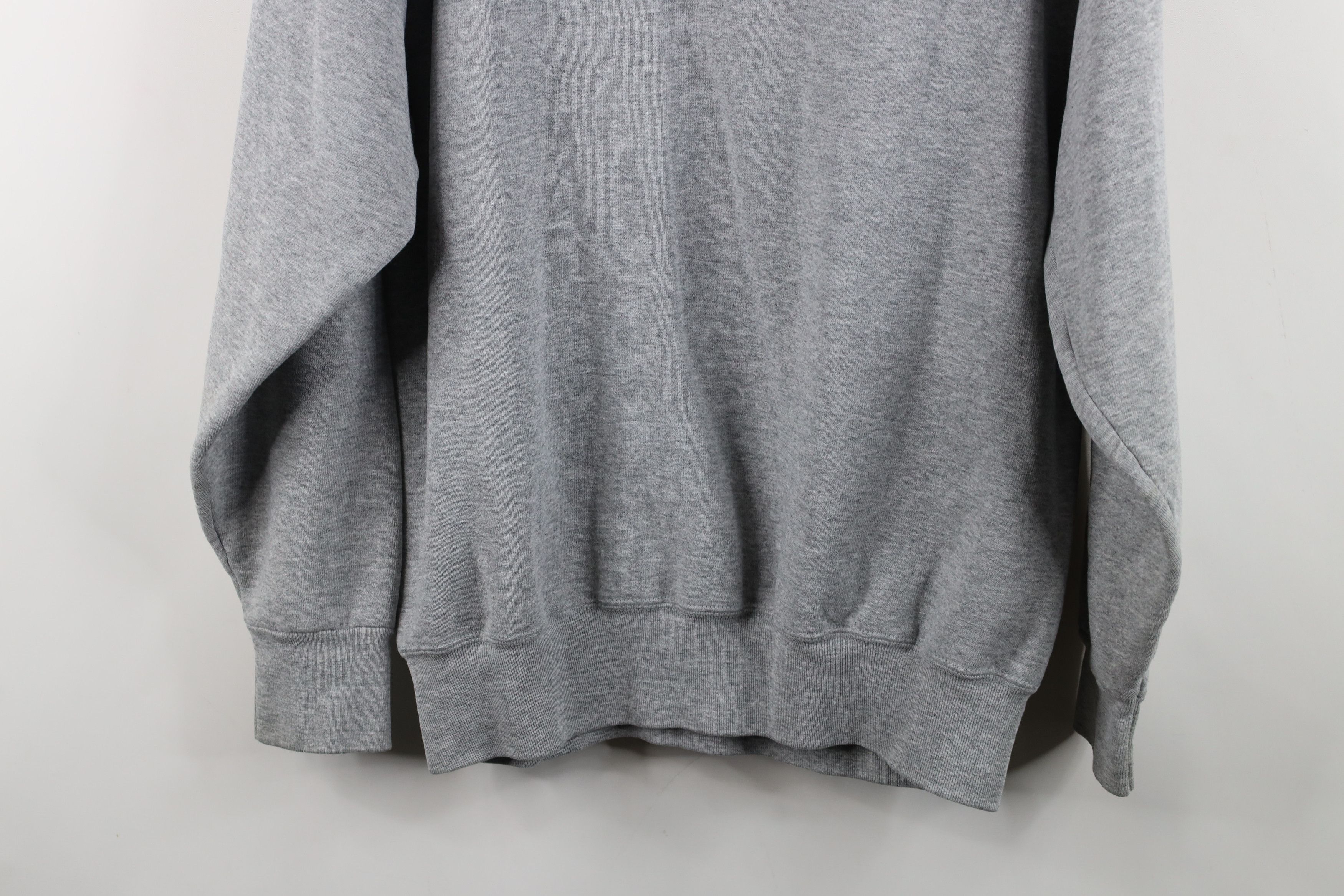 Vintage Vintage 90s Streetwear Heavyweight Crewneck Sweatshirt Gray Size US M / EU 48-50 / 2 - 9 Thumbnail