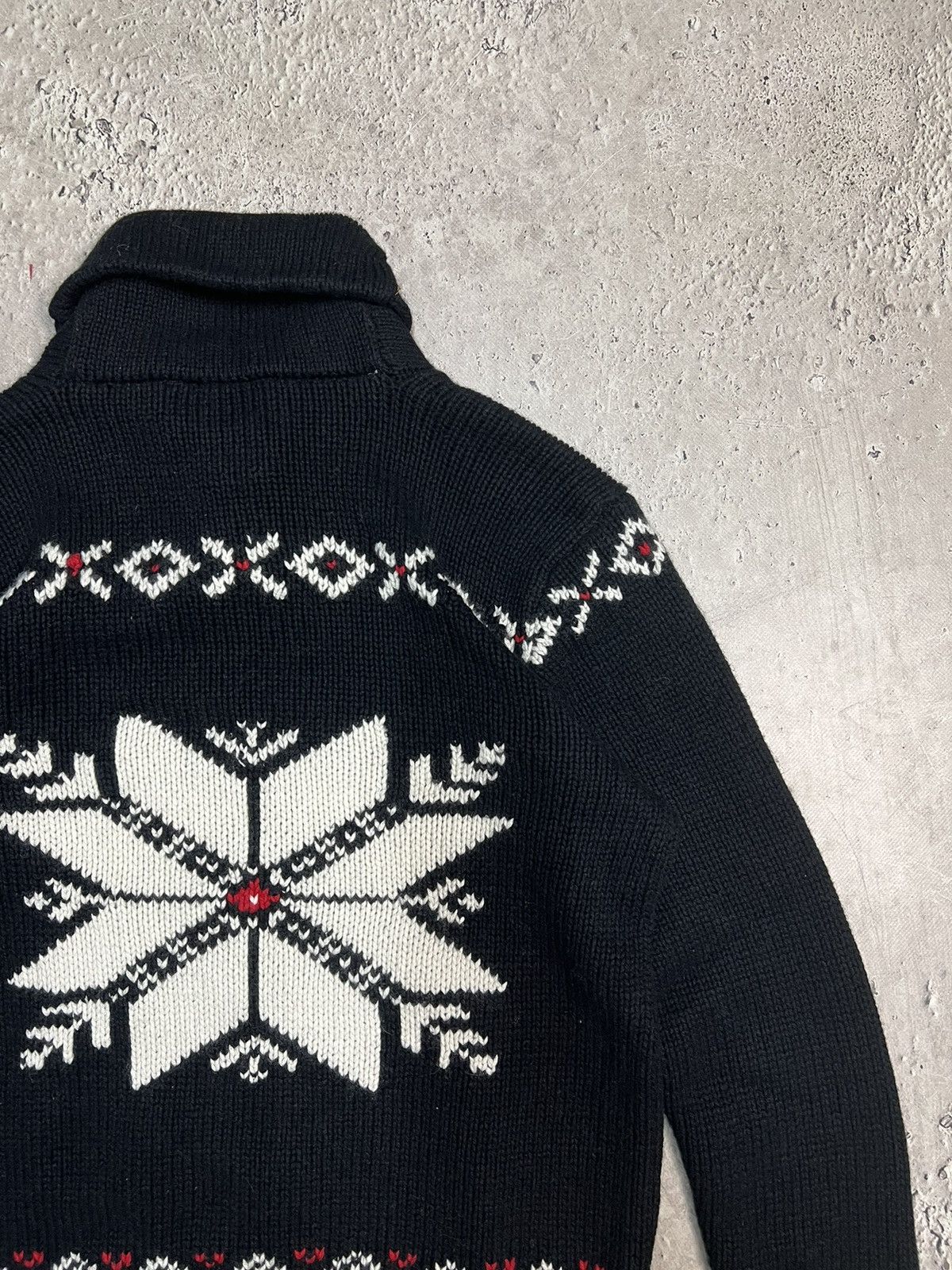 Polo Ralph Lauren × Ralph Lauren Vintage 90s Ralph Lauren American Flag USA Sweater Y2K Size US L / EU 52-54 / 3 - 13 Thumbnail