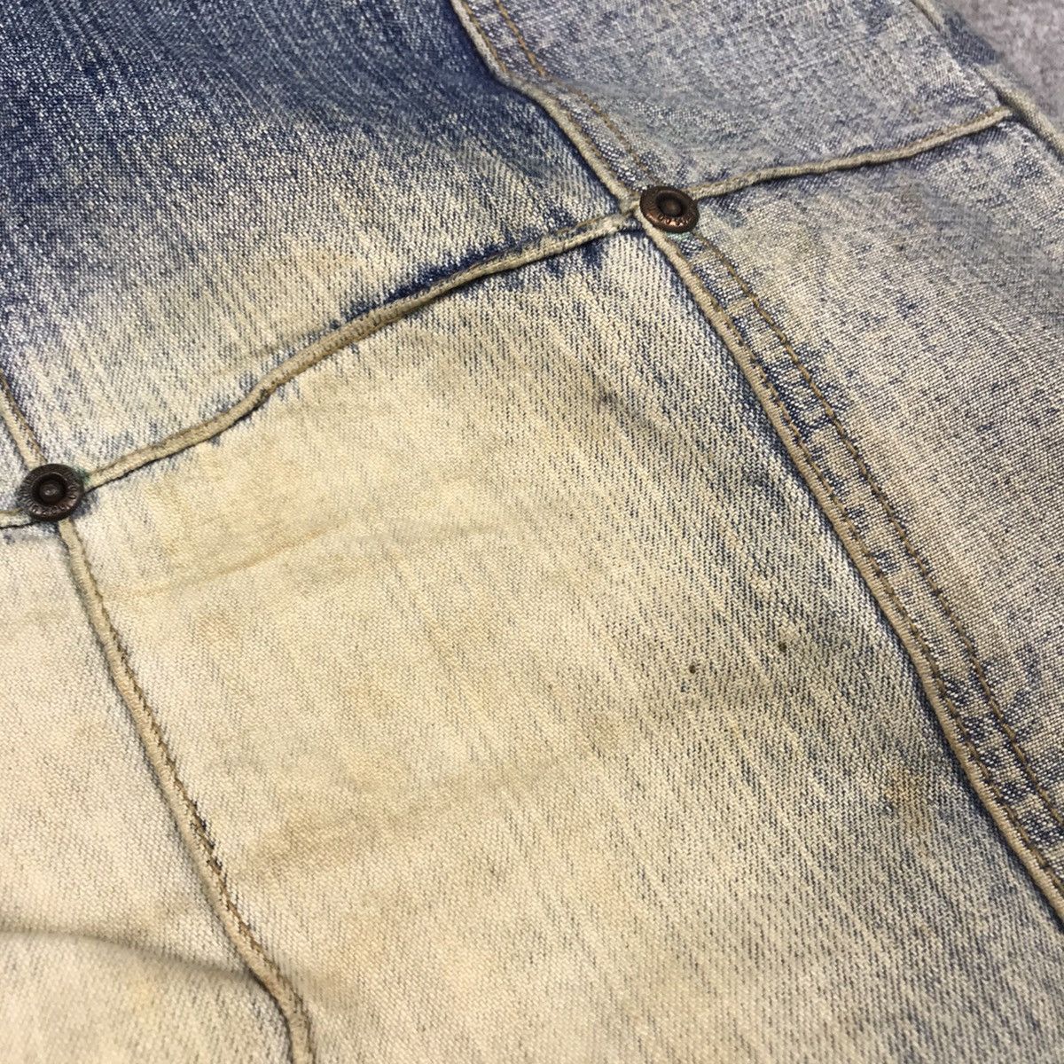 Japanese Brand BAGGY🔥NOIZ JEANS DENIM FADED JAPANESE STYLE PANTS Size US 32 / EU 48 - 11 Thumbnail