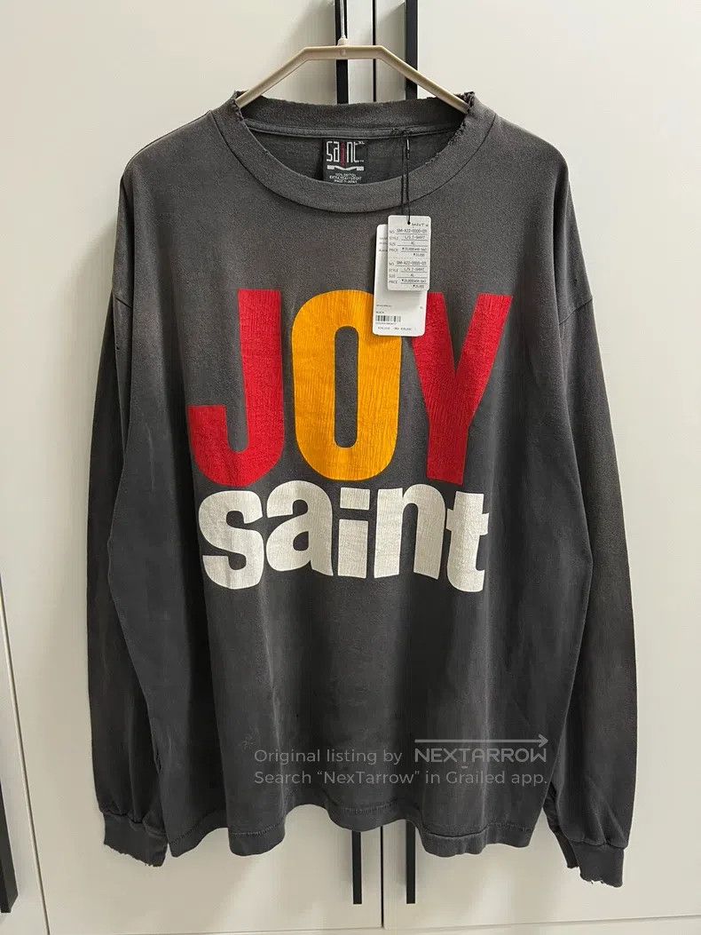 Saint Michael Saint Michael Crackle print vintage do old long sleeve Size US XL / EU 56 / 4 - 1 Thumbnail