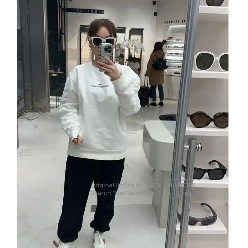 Maison Margiela Maison Margiela White Logo Cropped Sweatshirt . Size XXS / US 00 / IT 34 - 7 Thumbnail