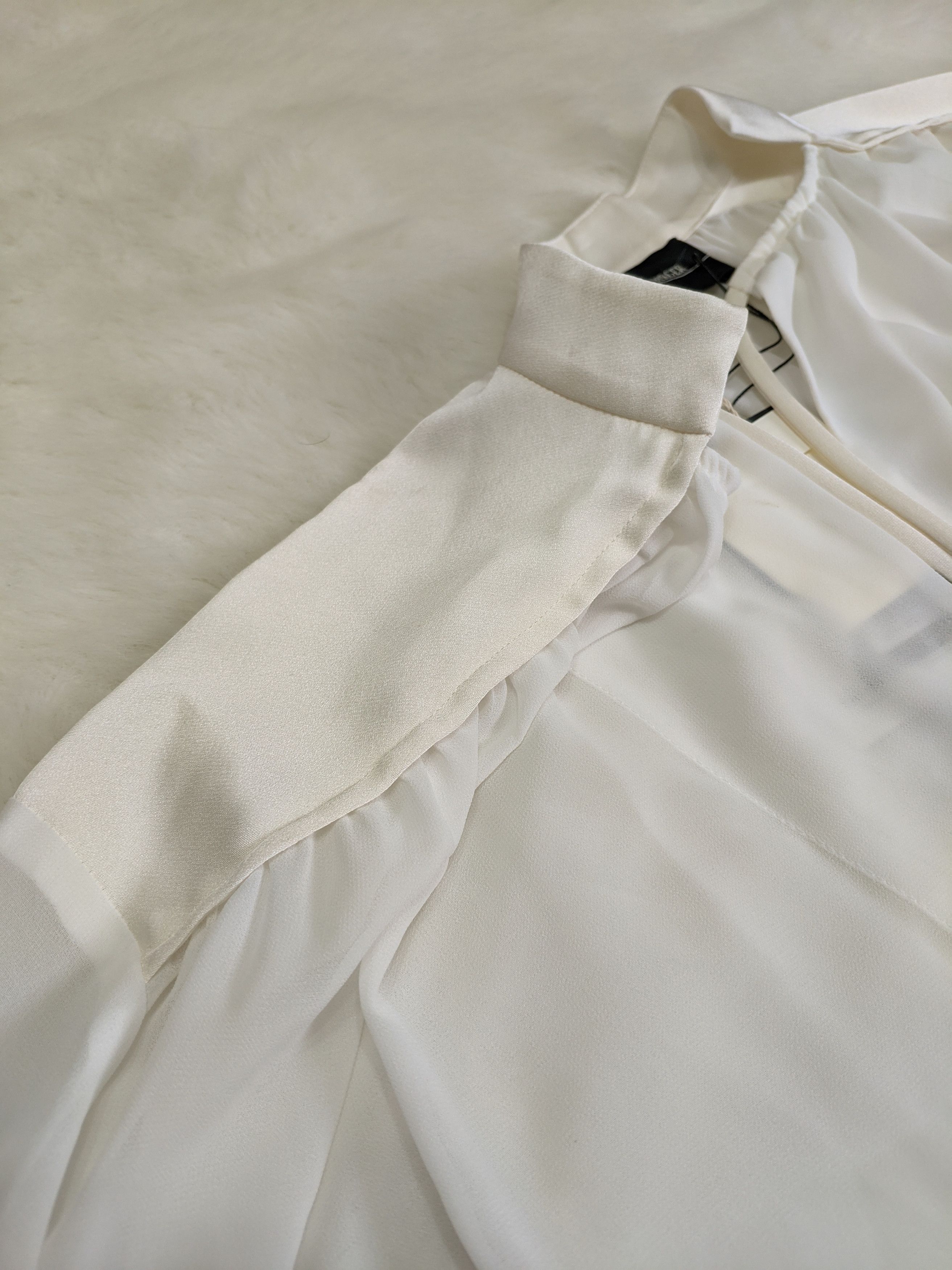 By Malene Birger BY MALENE BIRGER Bolivian Ruched Chiffon Blouse Top Tunic Size M / US 6-8 / IT 42-44 - 17 Thumbnail