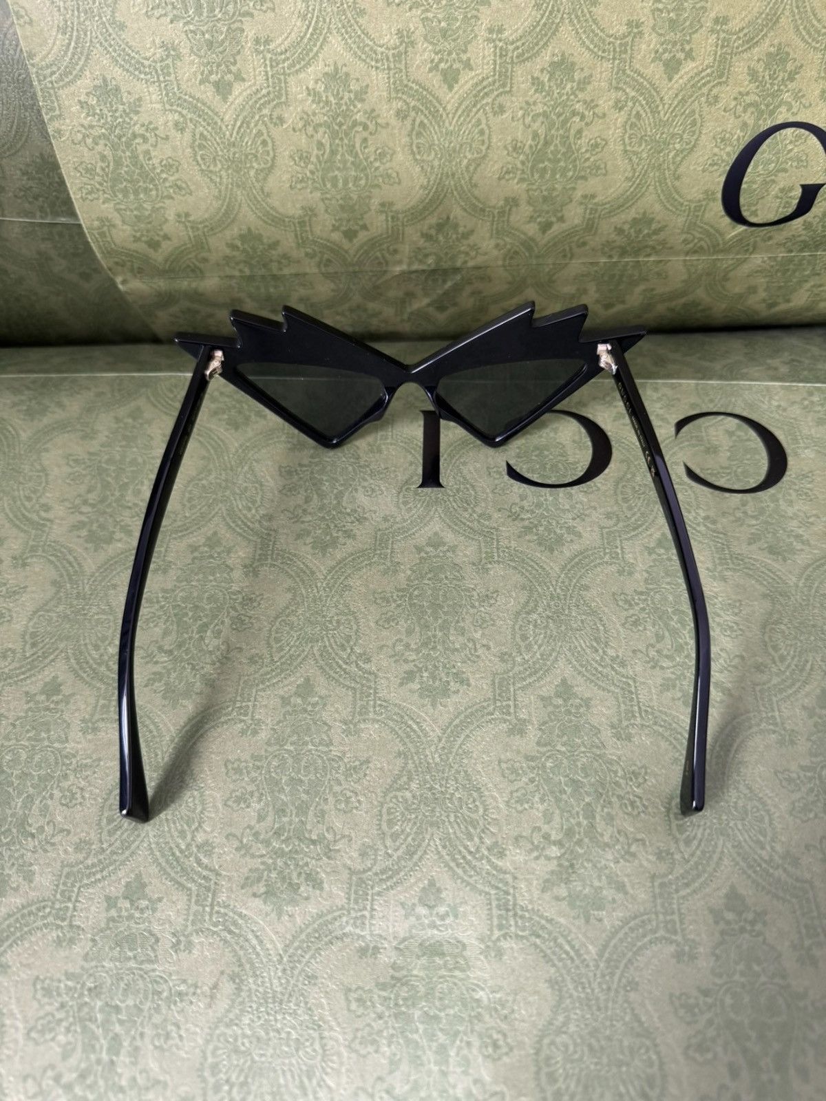 Gucci Gucci cat eye frame acetate subglasses Size ONE SIZE - 3 Thumbnail