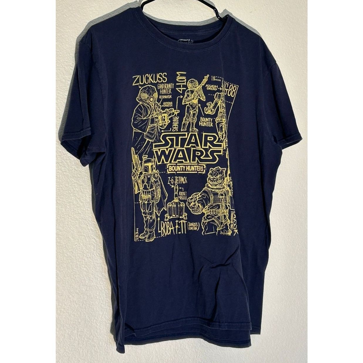 Star Wars Funko Star Wars Navy Blue T-Shirt - Men's XL Size US XL / EU 56 / 4 - 1 Thumbnail