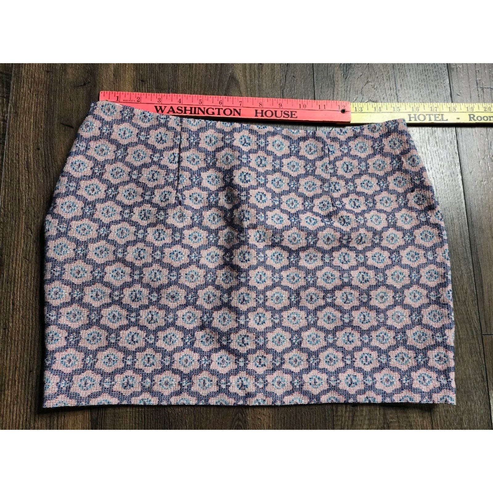 Marine Layer WOMENS Marine Layer Floral Micro Mini Skirt Size S Multicolor Fall Fitted Size 28" / US 6 / IT 42 - 3 Thumbnail