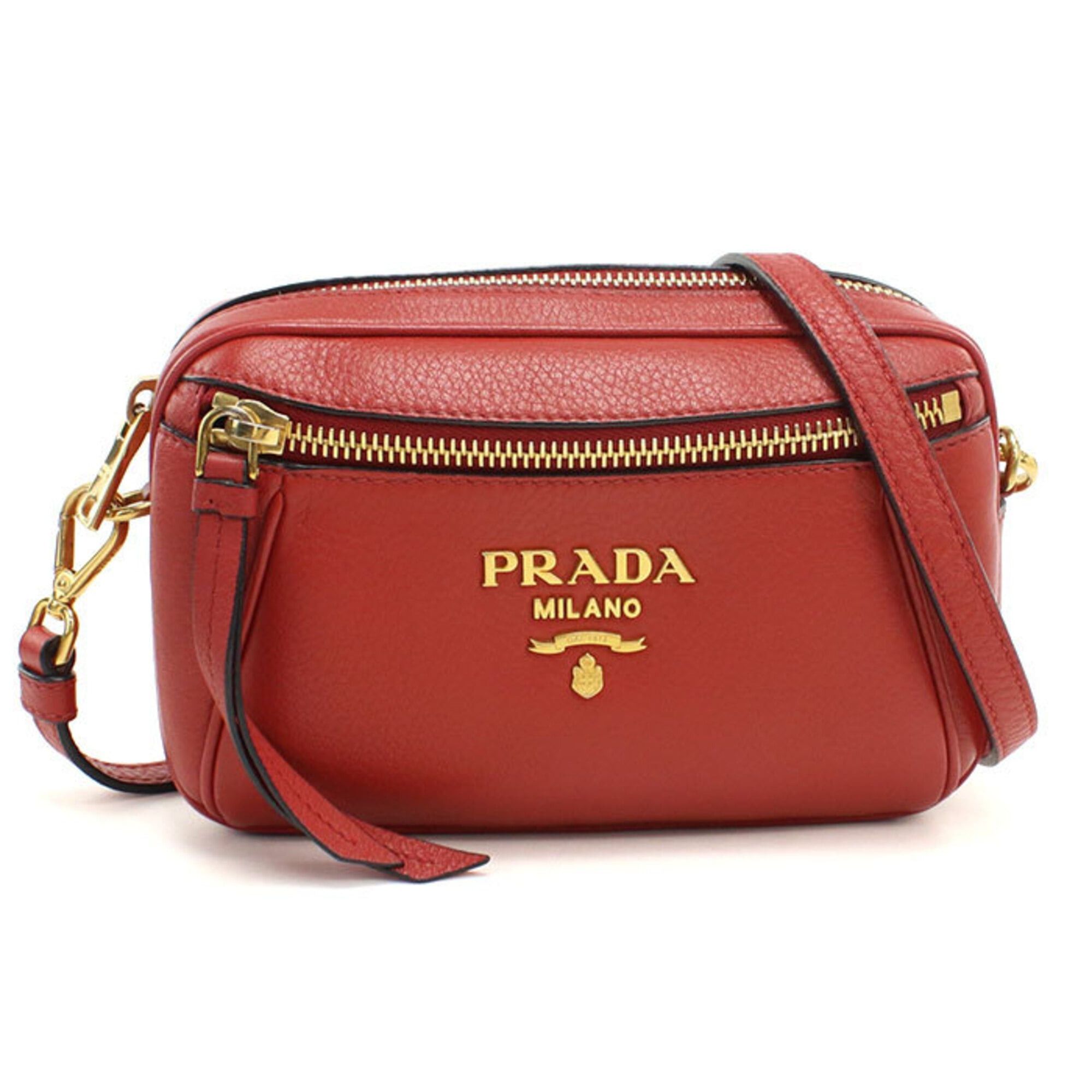 Prada Prada Shoulder Bag 1BL006 2WAY Women's Red Size ONE SIZE - 1 Thumbnail