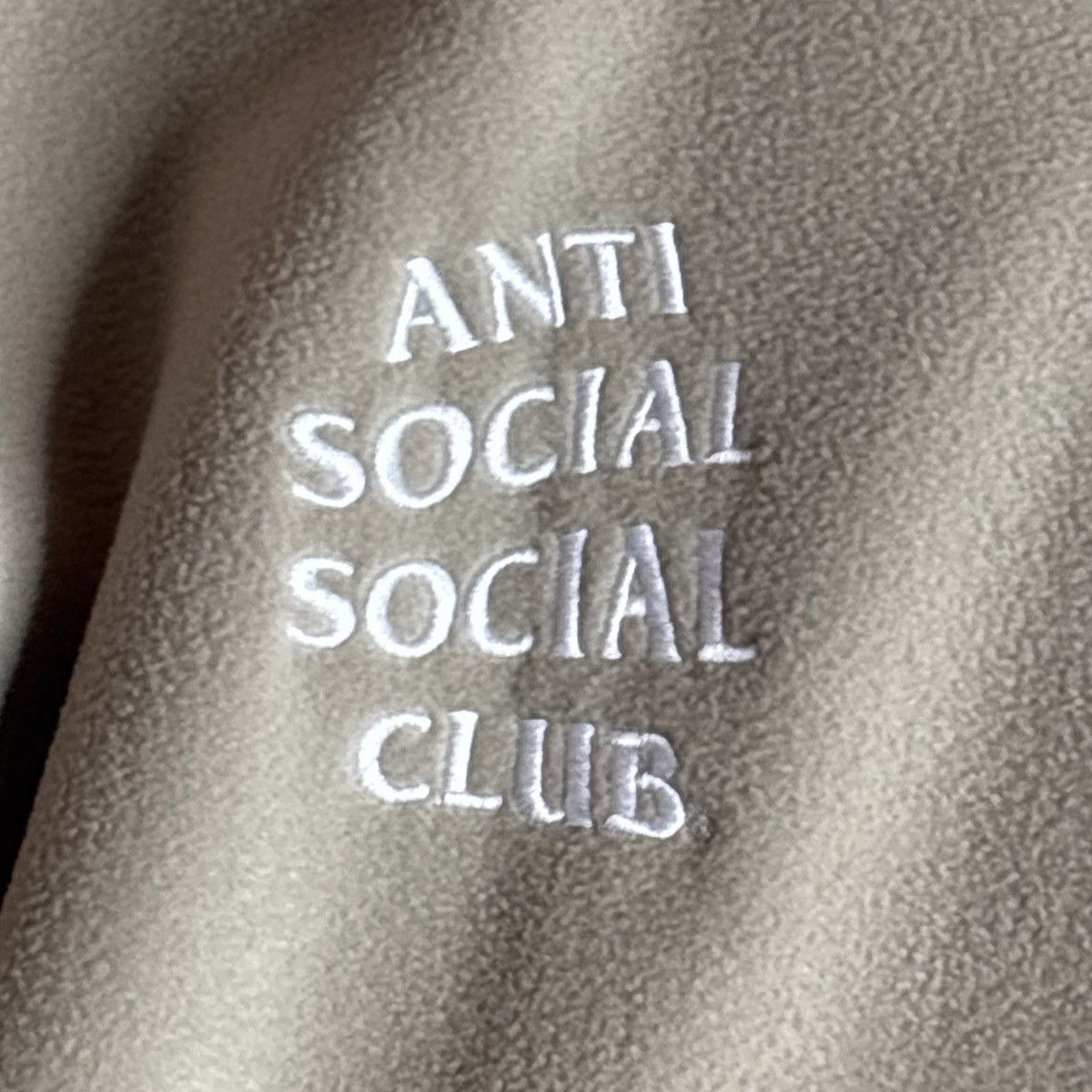 Anti Social Social Club Polar fleece hoodie tan anti social club Size US M / EU 48-50 / 2 - 5 Thumbnail