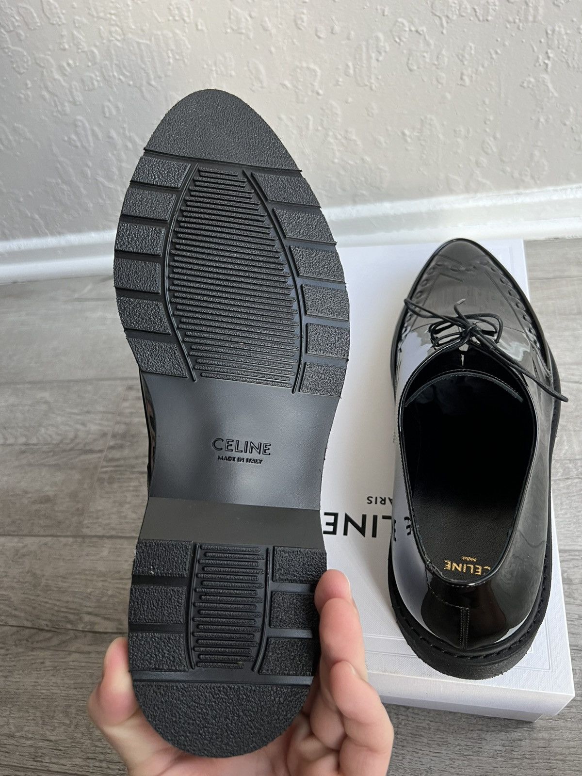 Celine RUNWAY HEDI SLIMANE CREEPERS CELINE Size US 12 / EU 45 - 7 Thumbnail