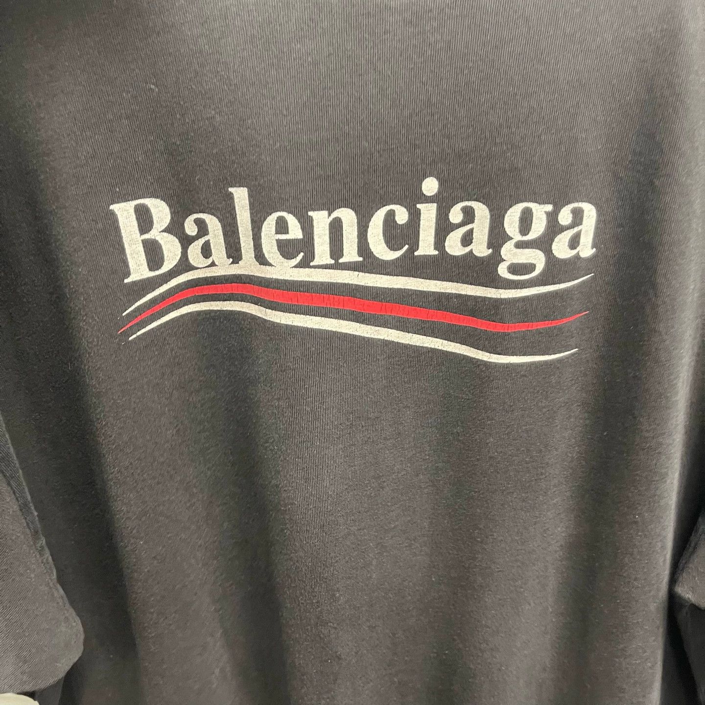 Balenciaga Balenciaga Coca-Cola Wave Print SS S Size 99 New Size US S / EU 44-46 / 1 - 5 Thumbnail