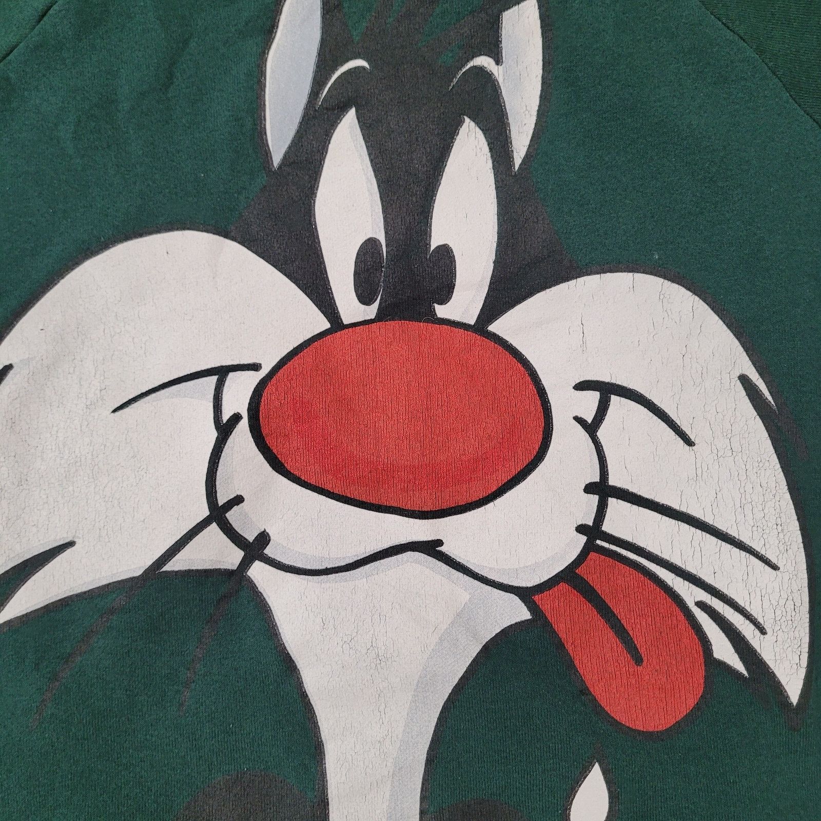 Fruit Of The Loom Vintage 1993 Sylvester Sweatshirt Womens L 21x24 Size L / US 10 / IT 46 - 10 Thumbnail