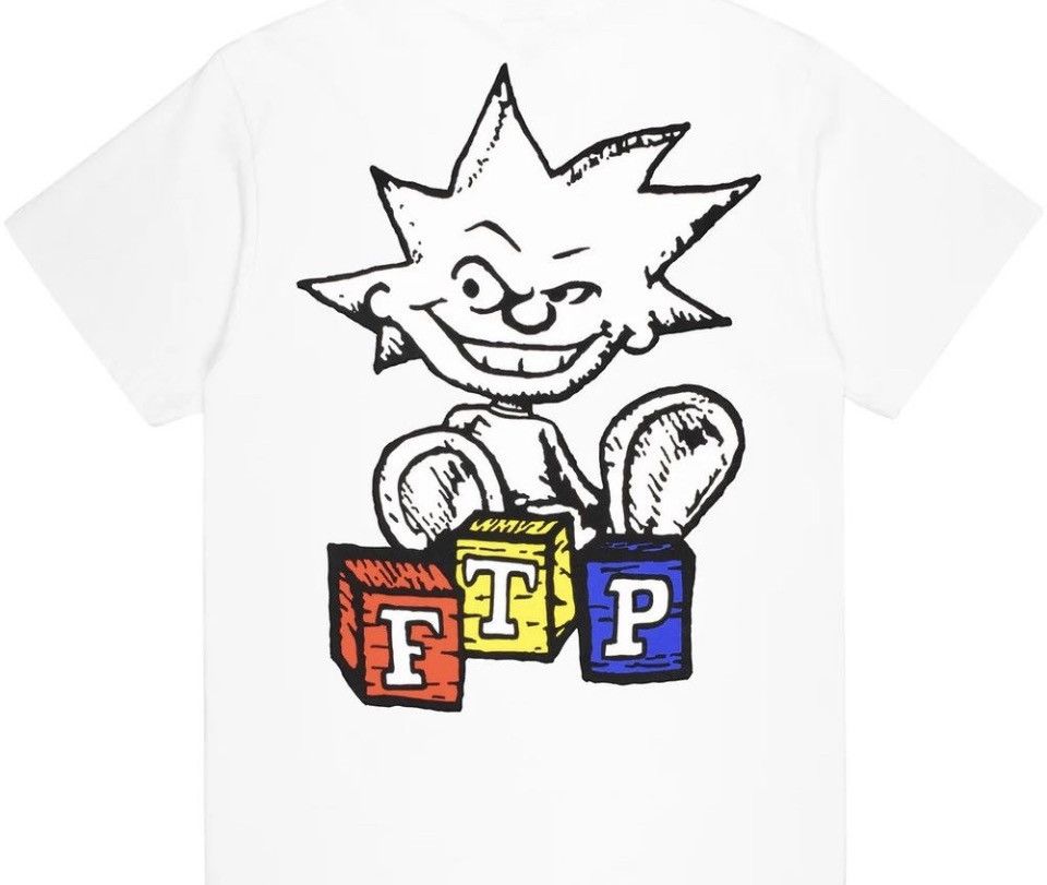Fuck The Population FTP BLOCK TEE LARGE Size US L / EU 52-54 / 3 - 2 Thumbnail